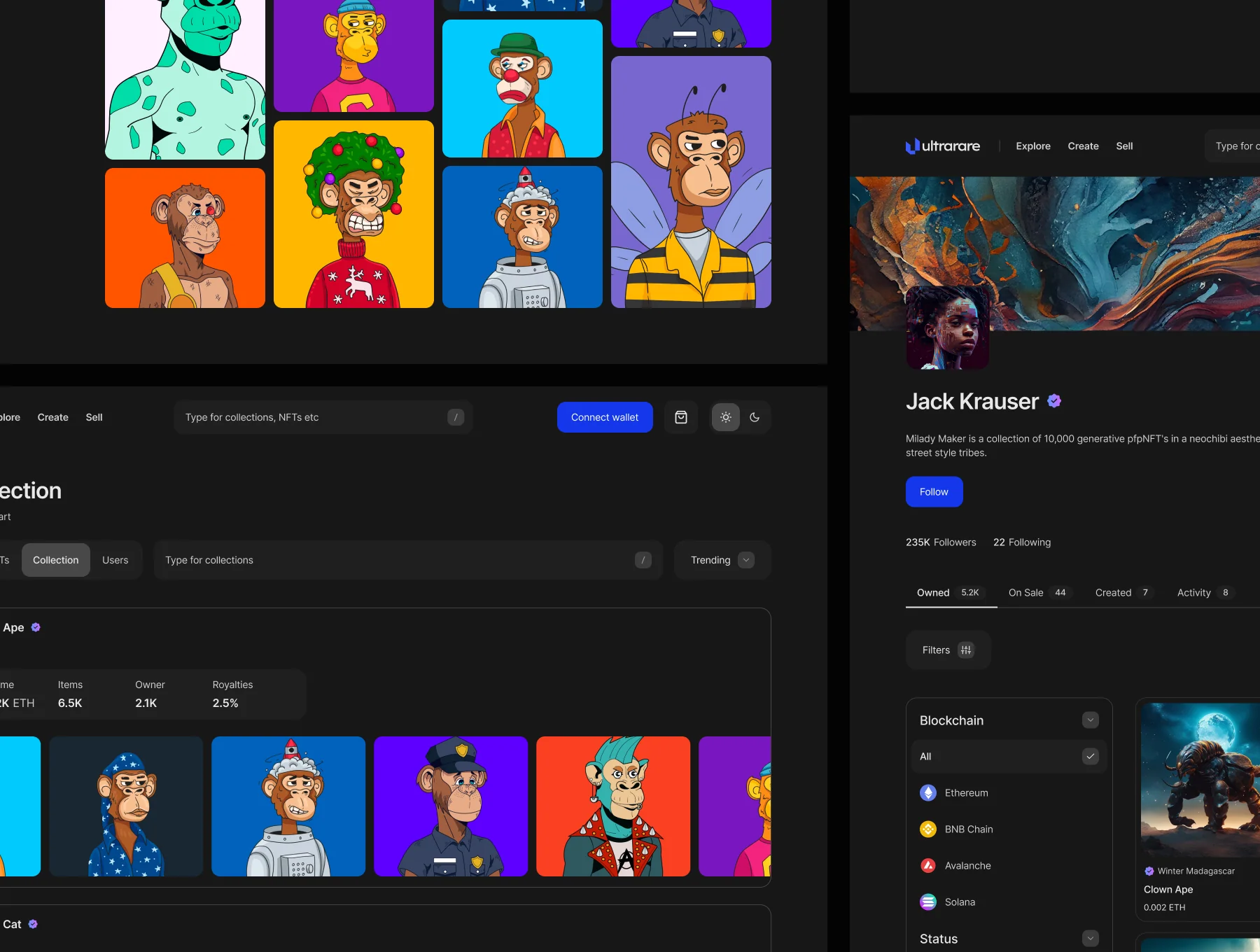 Ultrarare | NFT Marketplace Template 6