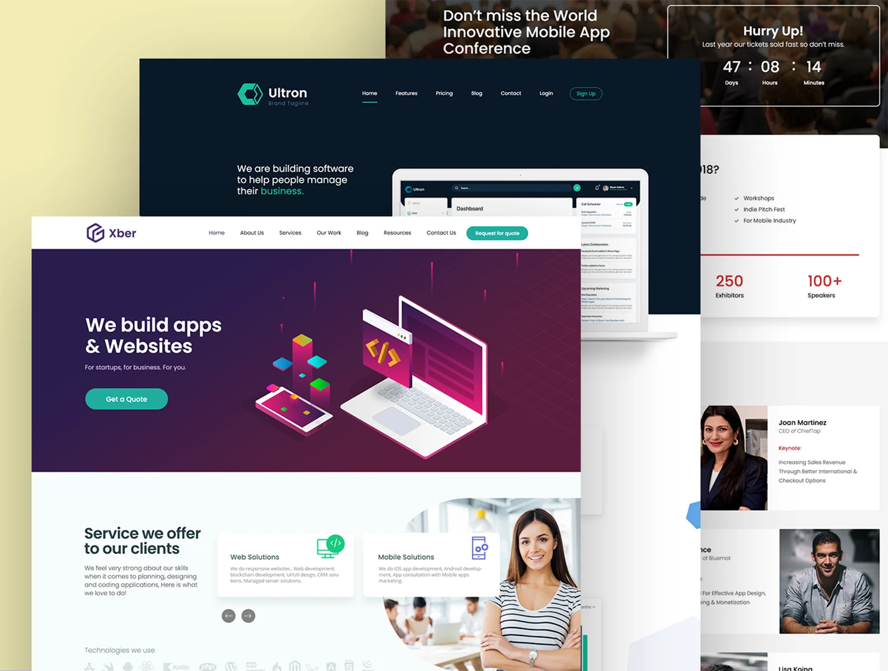 Ultron PSD Templates 2