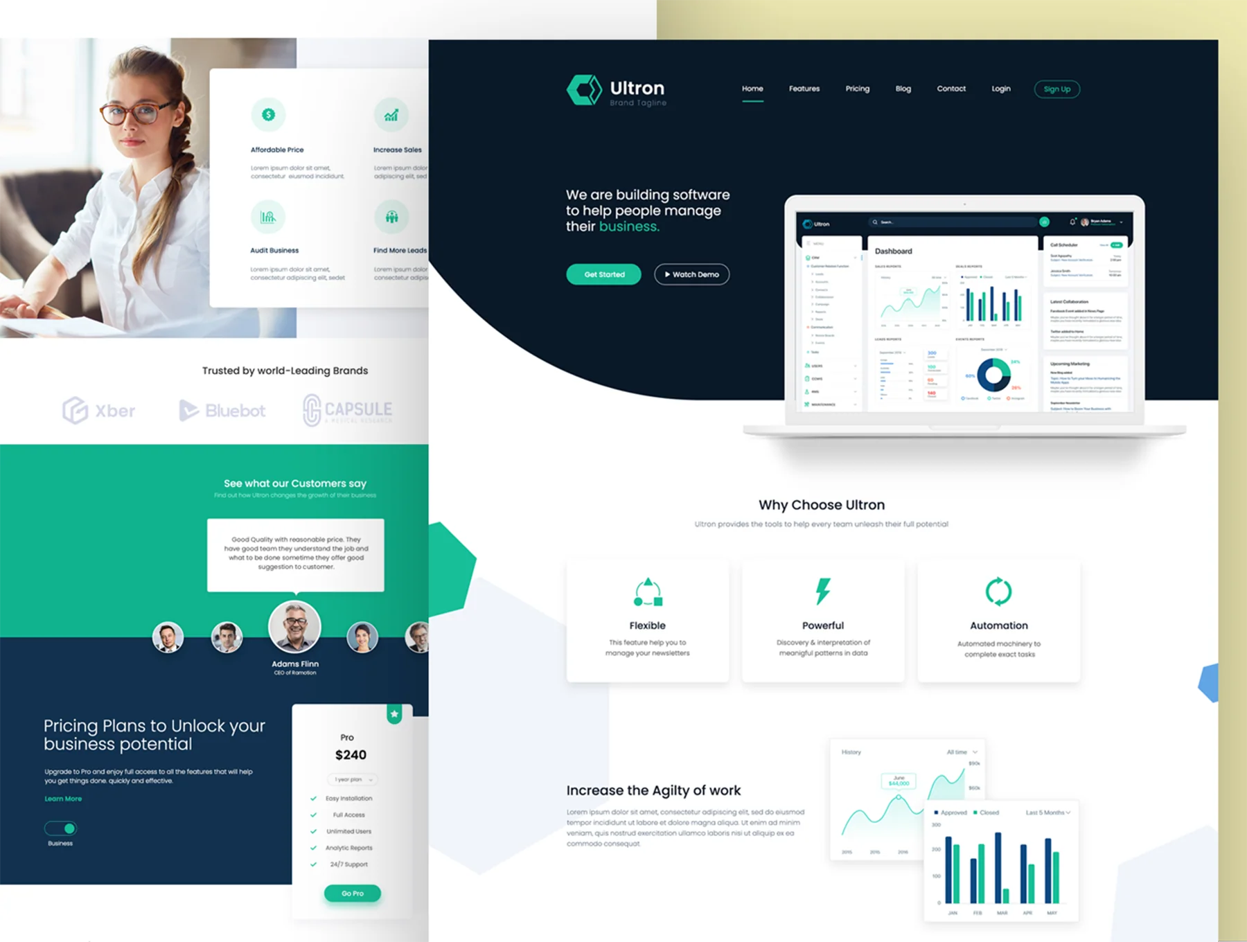 Ultron PSD Templates 3