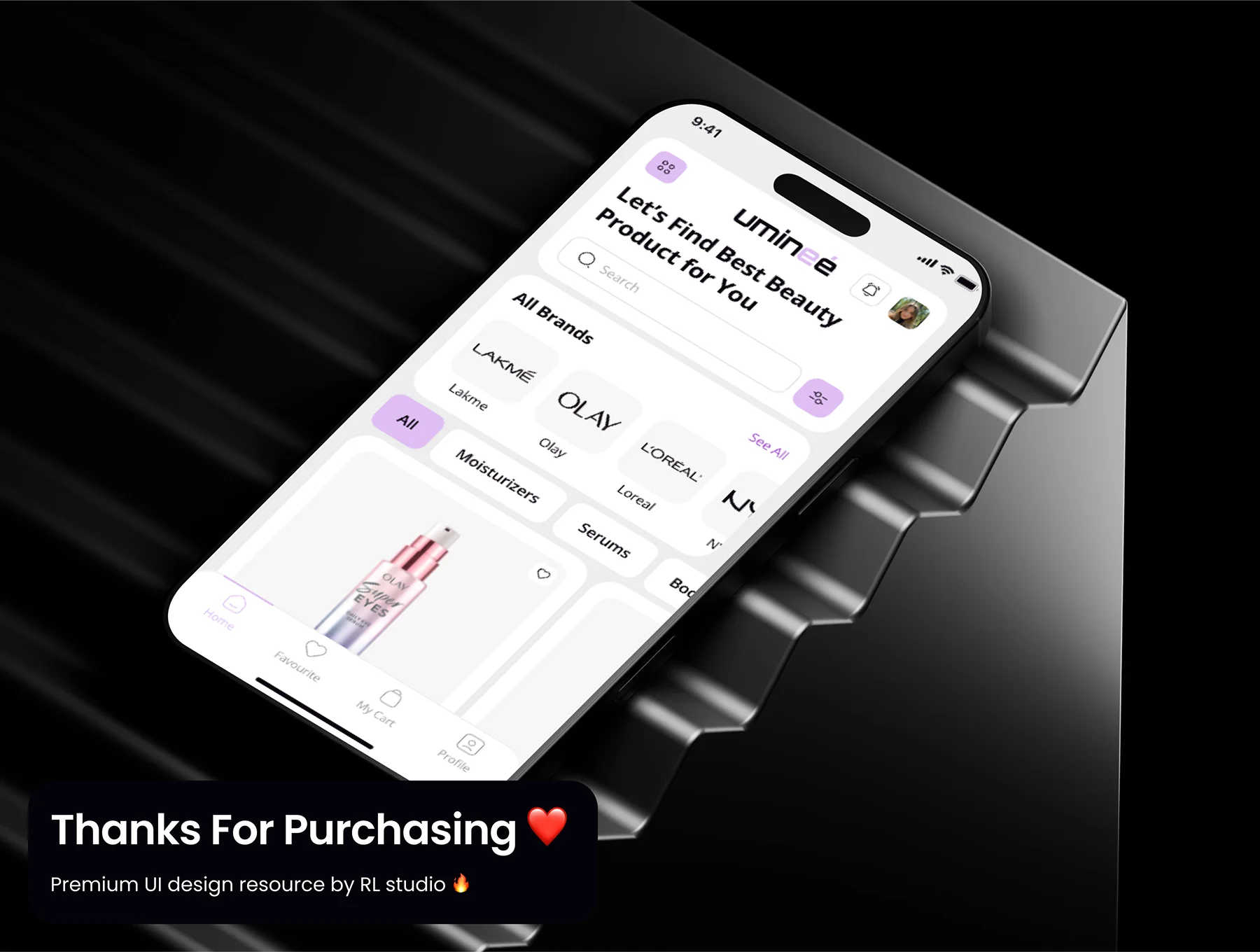 uminee - Beauty Care Ecommerce App UI Kit 10