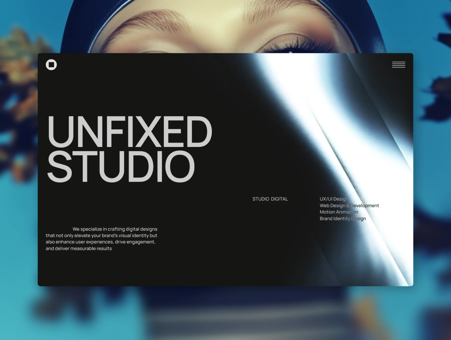 UNFIXED STUDIO — Minimalist Studio Agency Portfolio 2