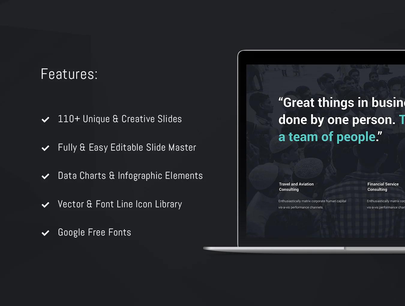 UNIDE - Business Presentation Template 2