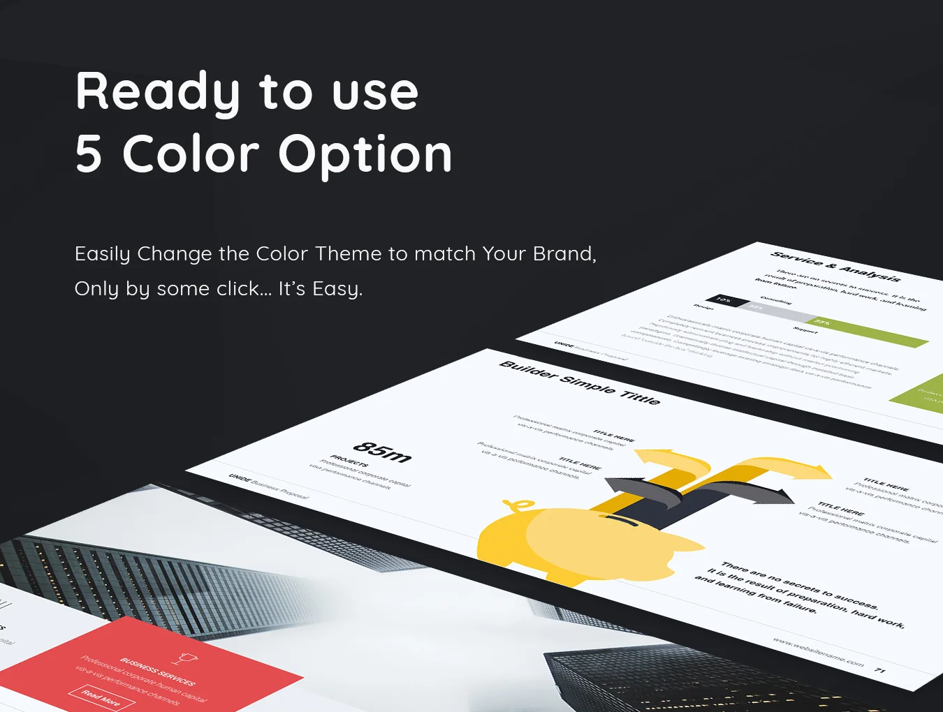 UNIDE - Business Presentation Template 4