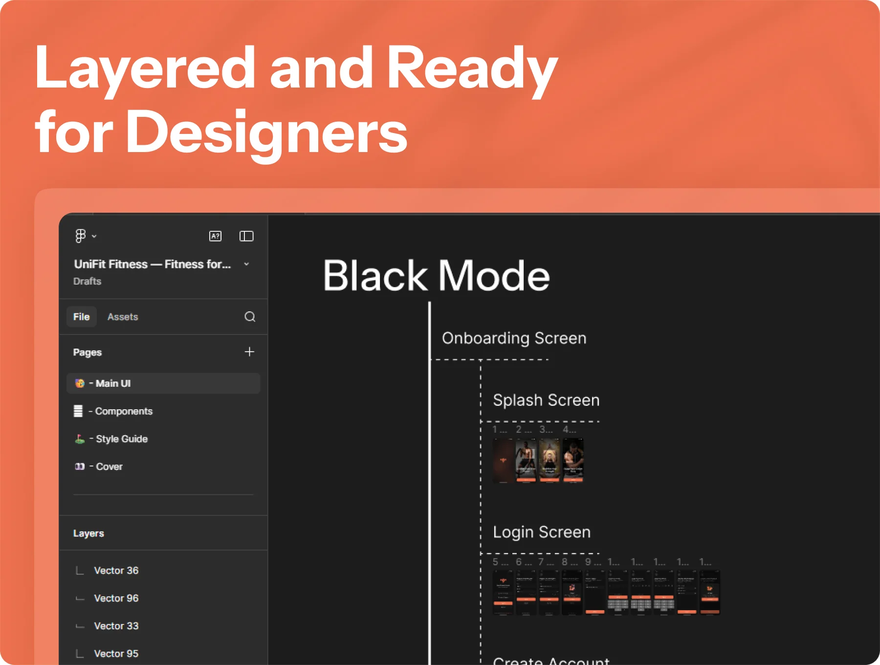 UniFit Fitness | Health & Workout Tracker UI Kit 8