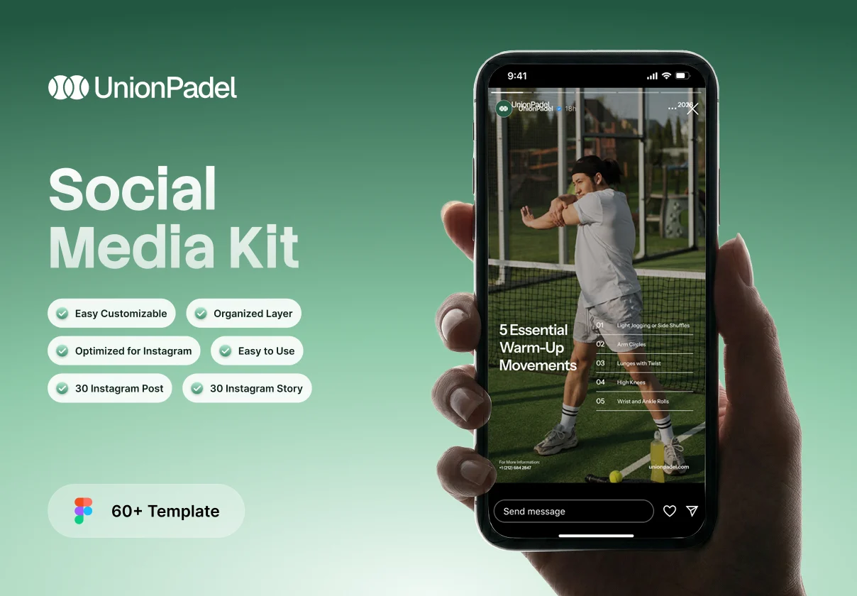 Union Padel - Social Media Kit