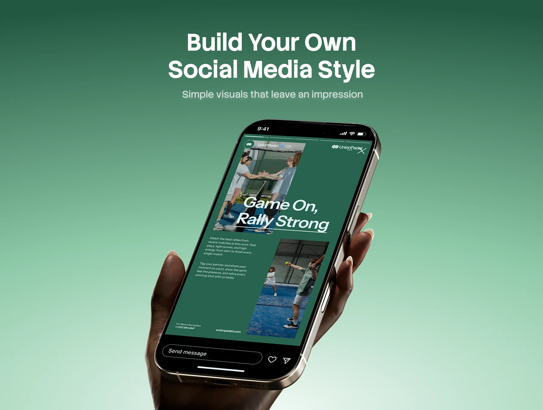 Union Padel - Social Media Kit 3