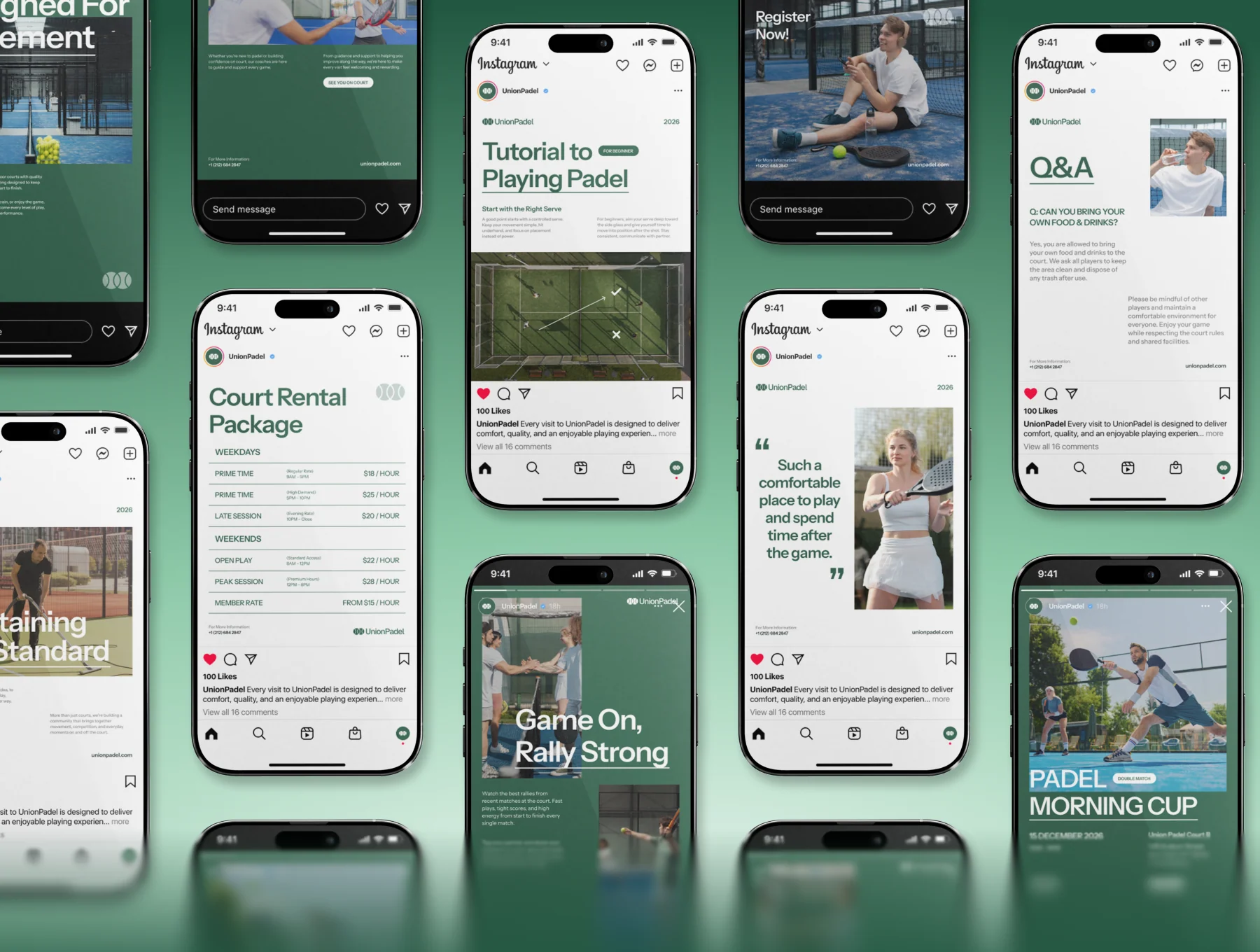 Union Padel - Social Media Kit 5