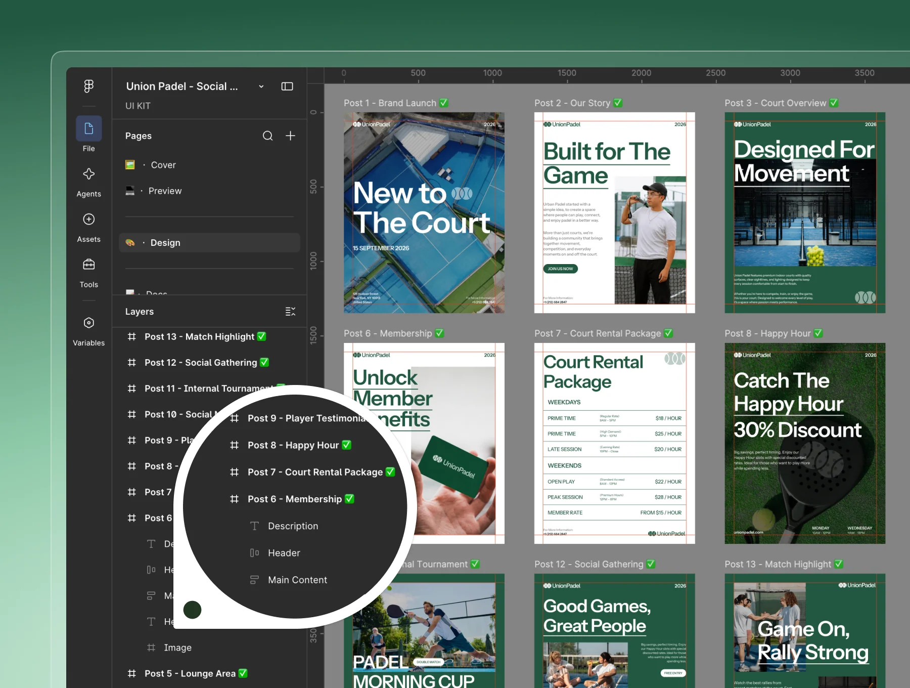 Union Padel - Social Media Kit 6
