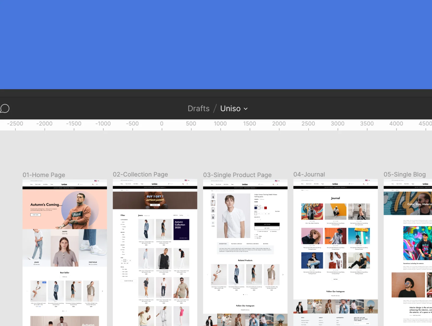 Uniso - eCommerce Design Template 6