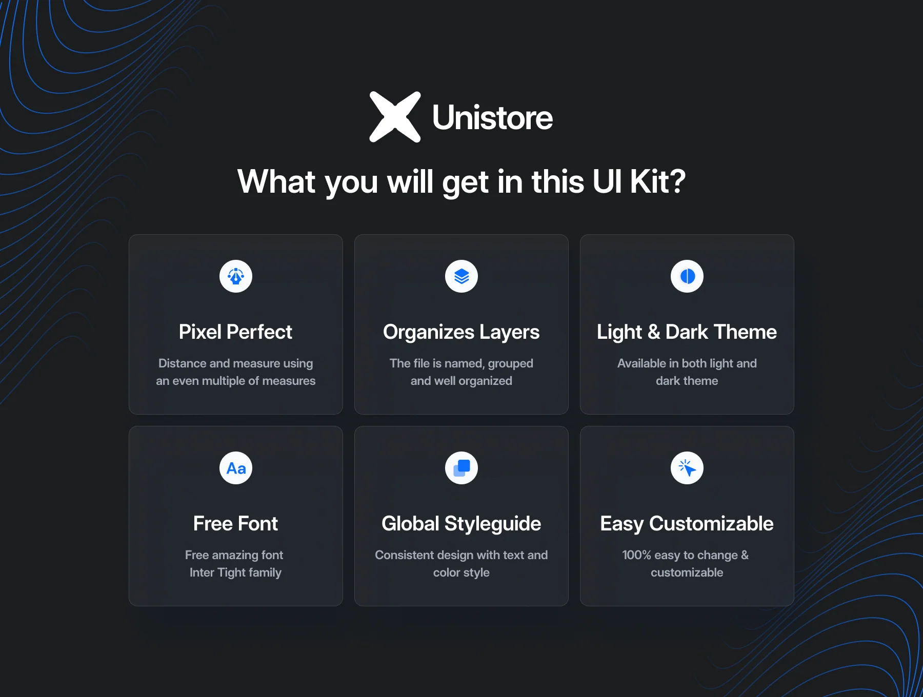 Unistore - SaaS Website Template UI Kit 2