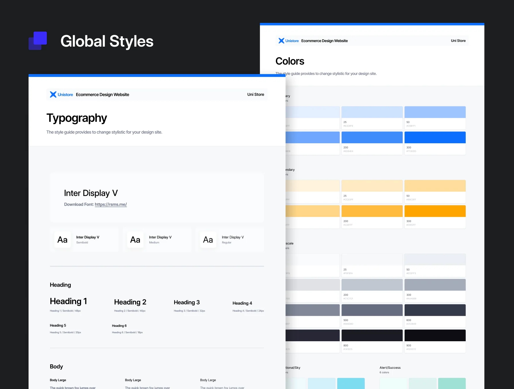 Unistore - SaaS Website Template UI Kit 7