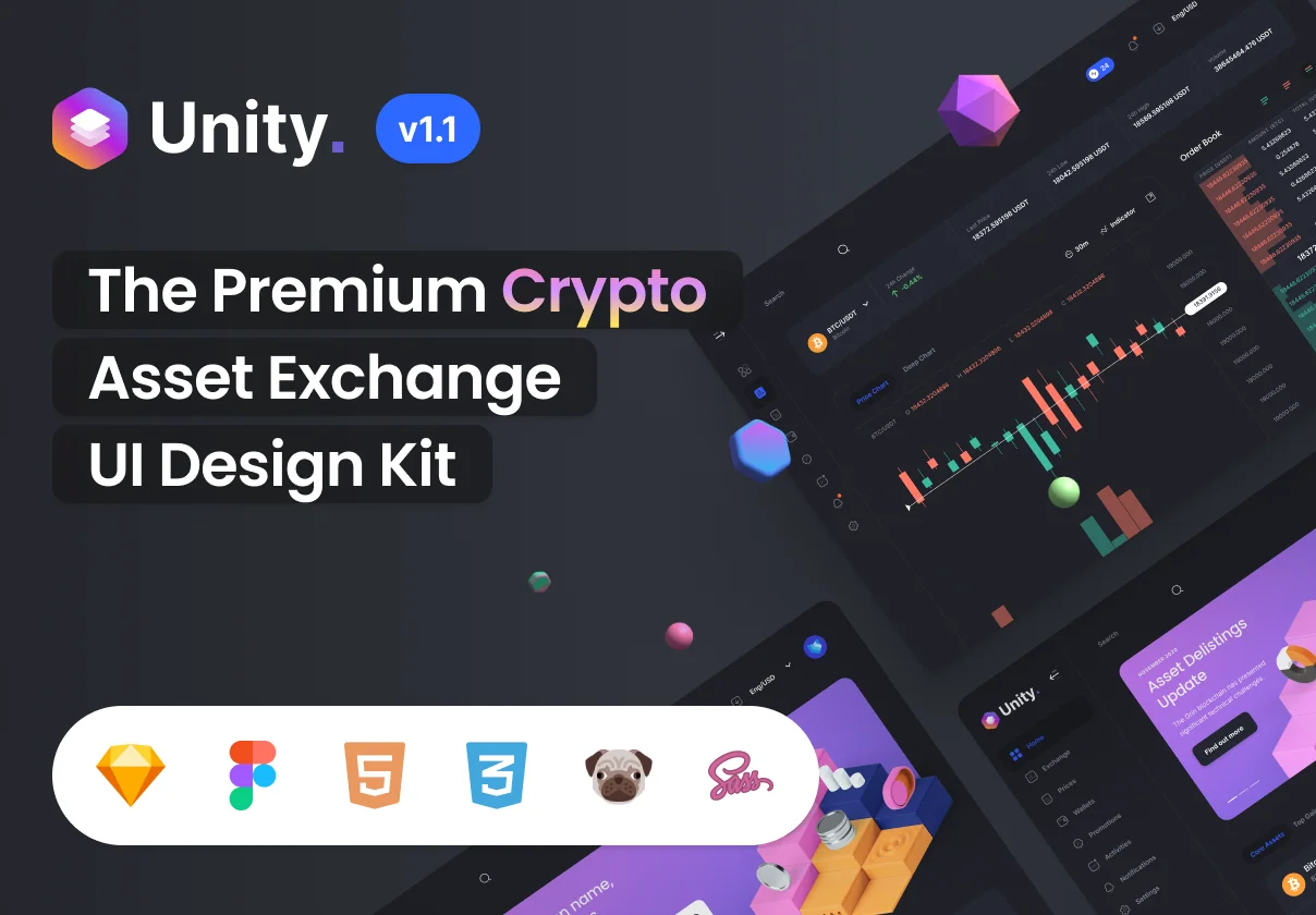 Unity Dashboard Kit: Exchange🤑