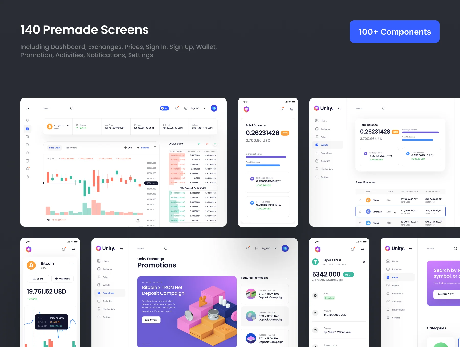 Unity Dashboard Kit: Exchange🤑 4