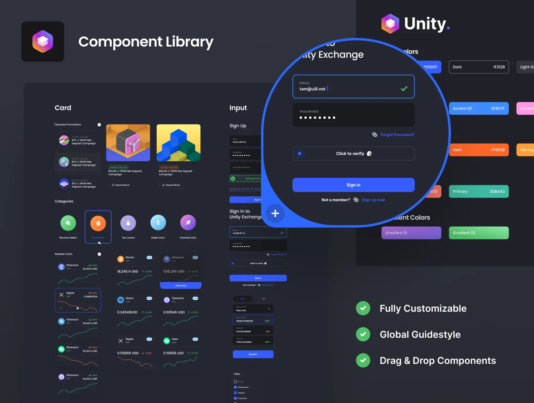 Unity Dashboard Kit: Exchange🤑 5