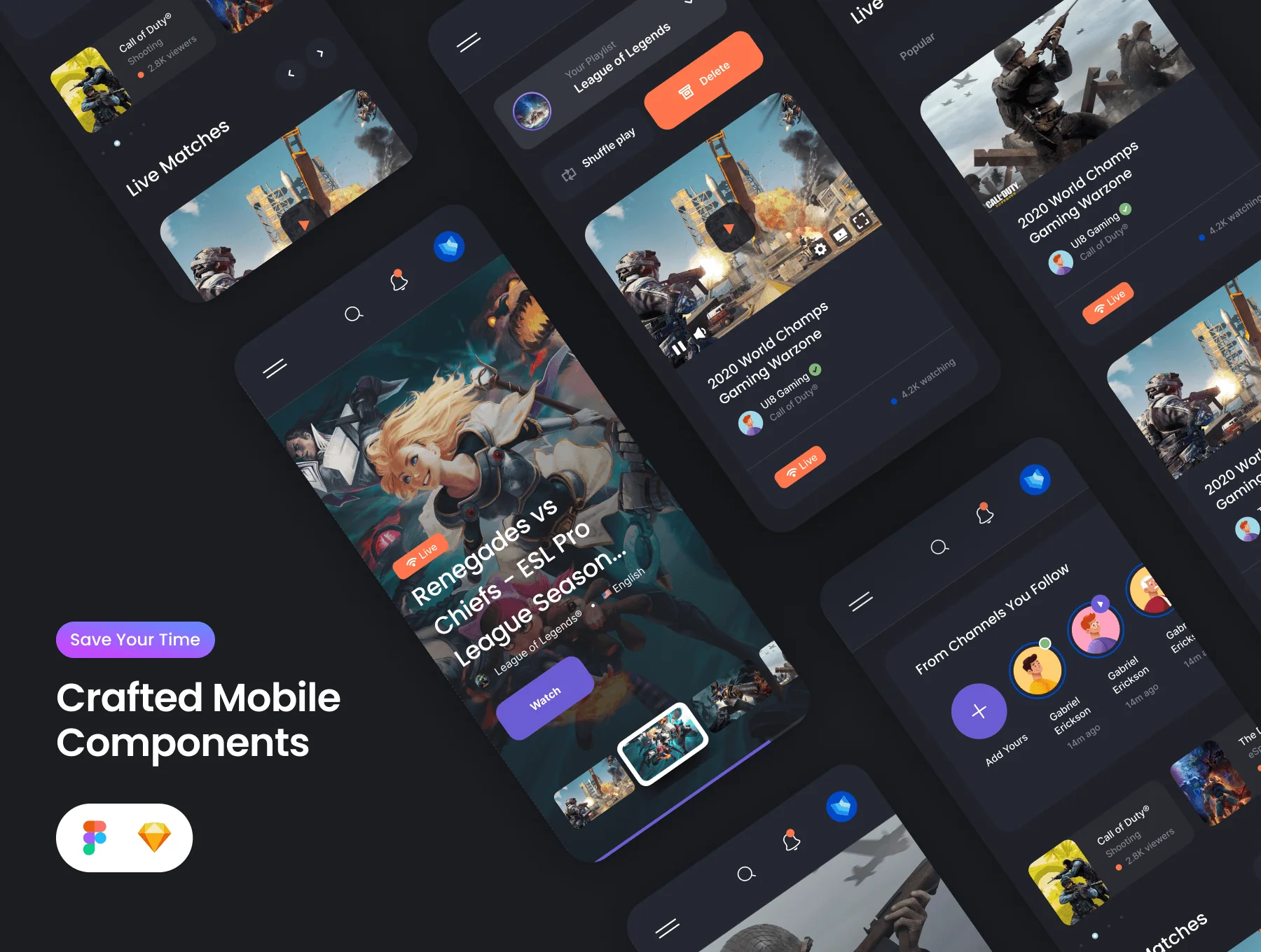Unity Dashboard Kit — Gaming 🎮 6