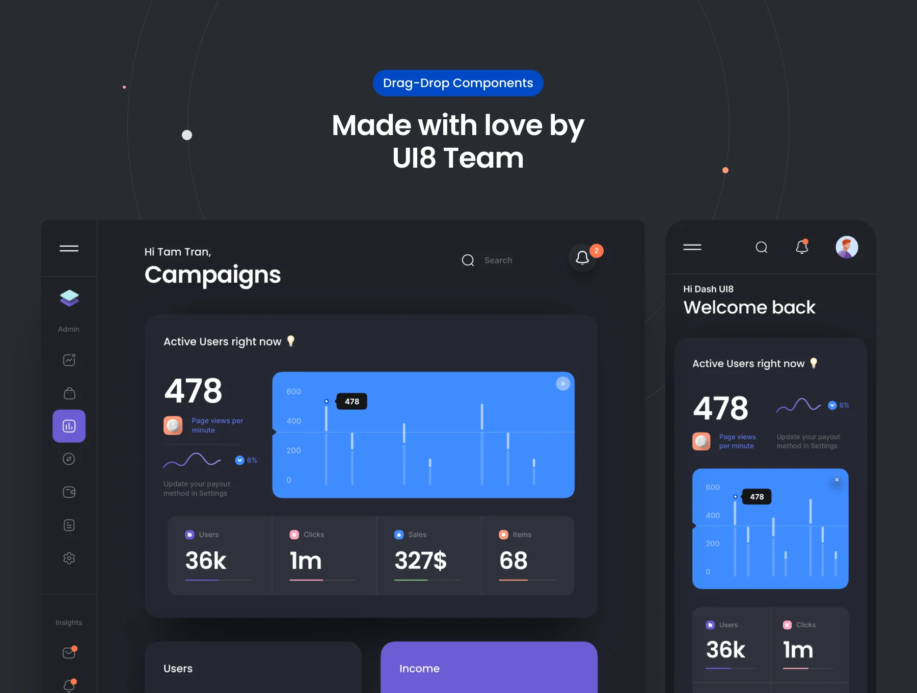Unity Dashboard Kit 8