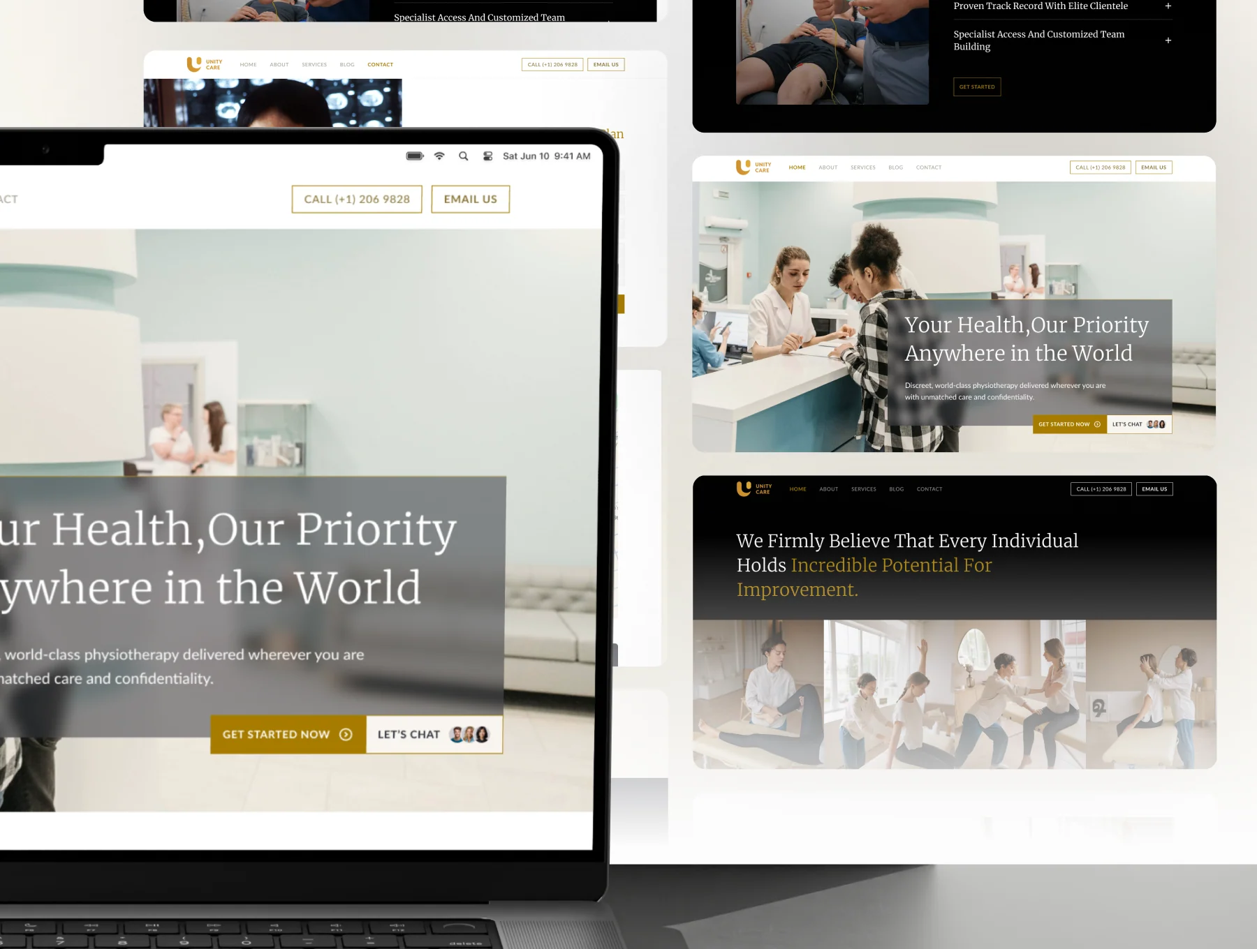 UnityCare Website - Multipurpose Healthcare Website 2