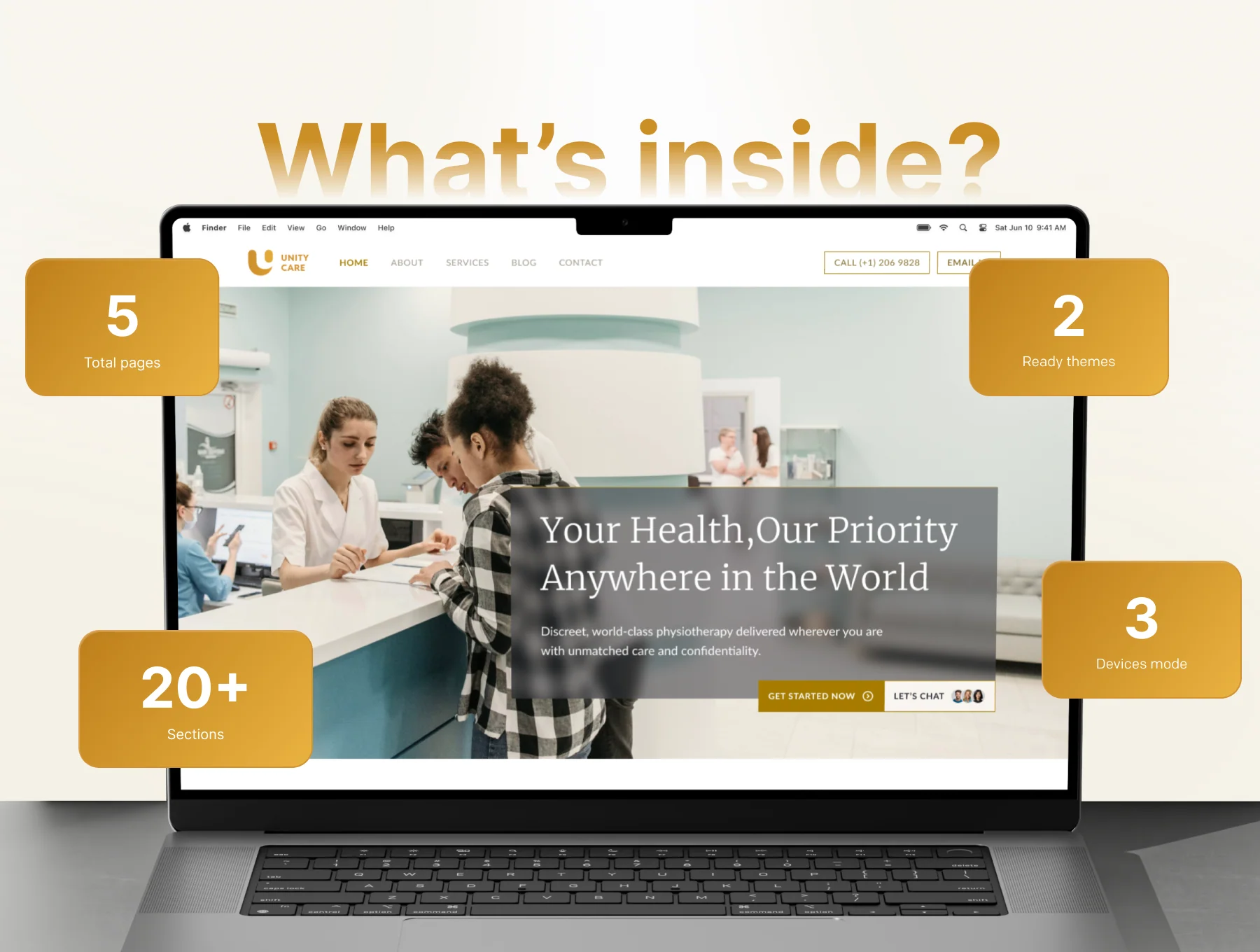 UnityCare Website - Multipurpose Healthcare Website 4