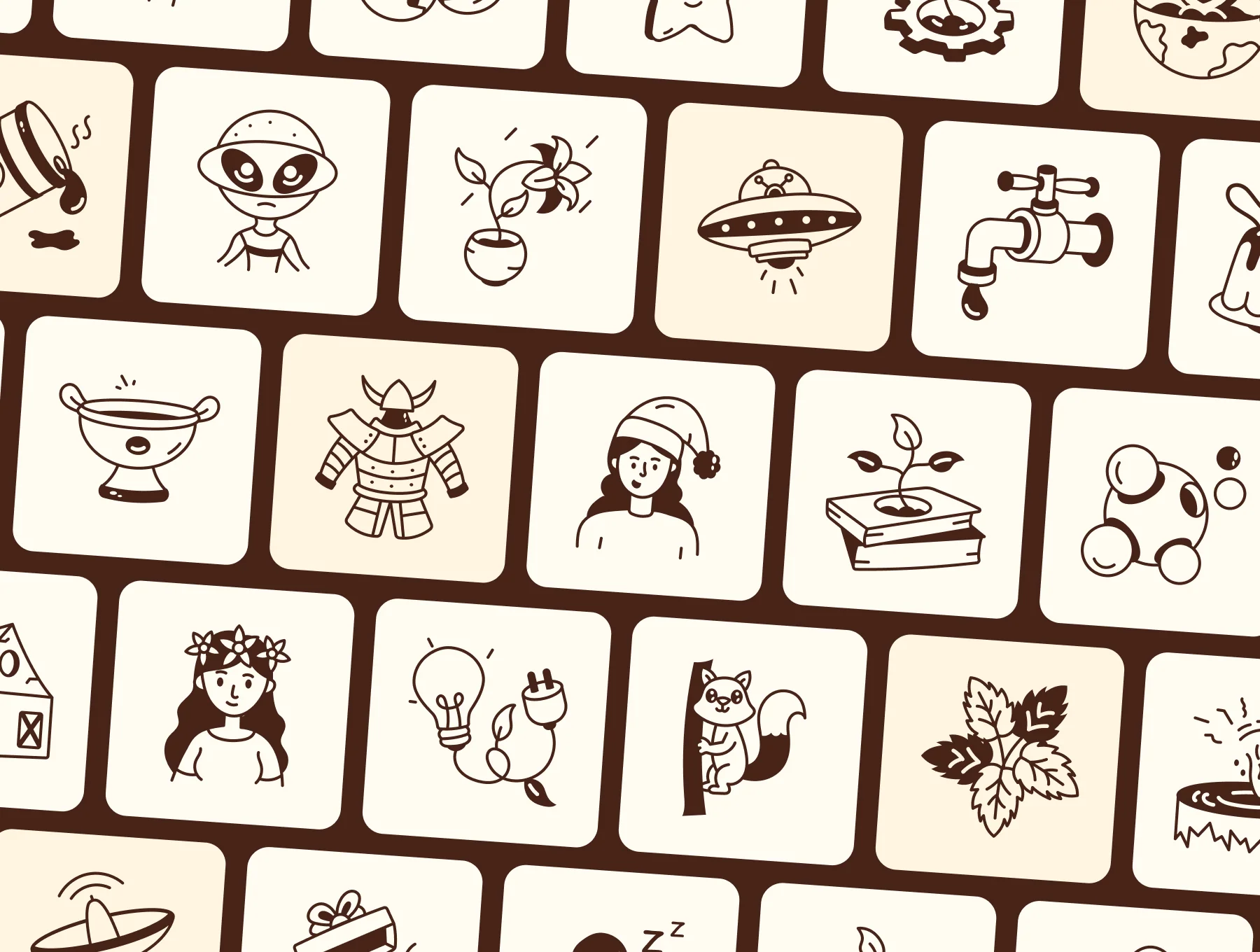 Universal Doodle Icons 8