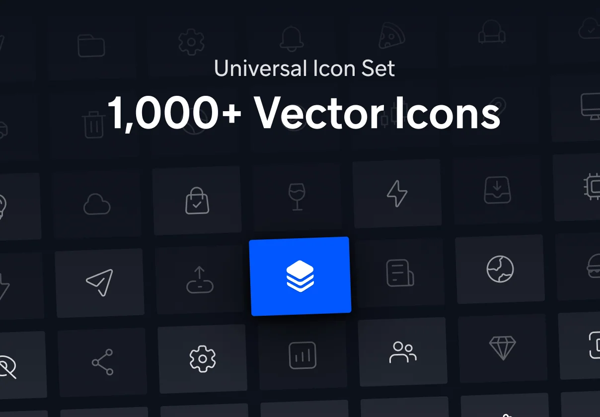 Universal Icon Set | 1,000+ Icons