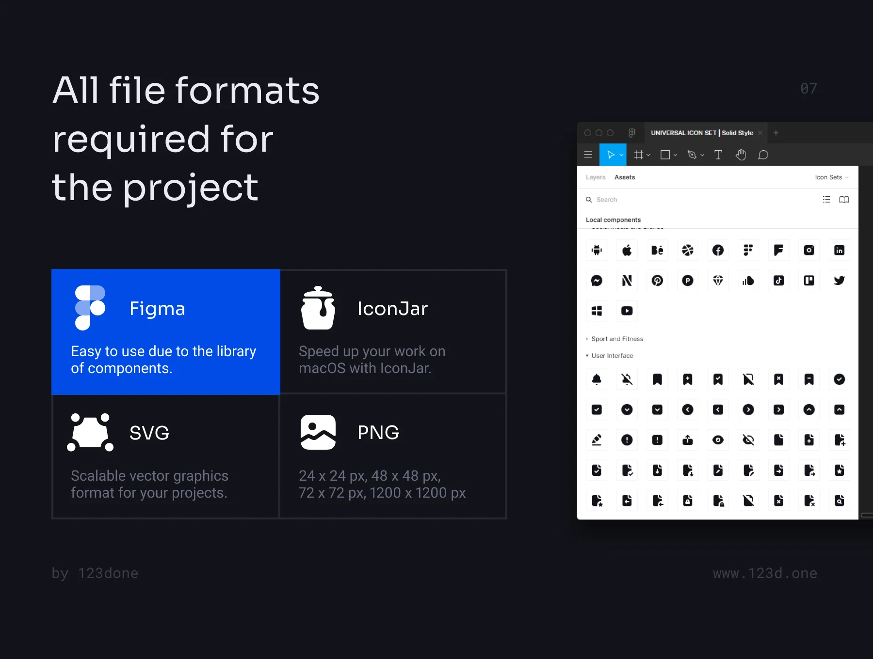 Universal Icon Set v2.2 | Solid Style 7