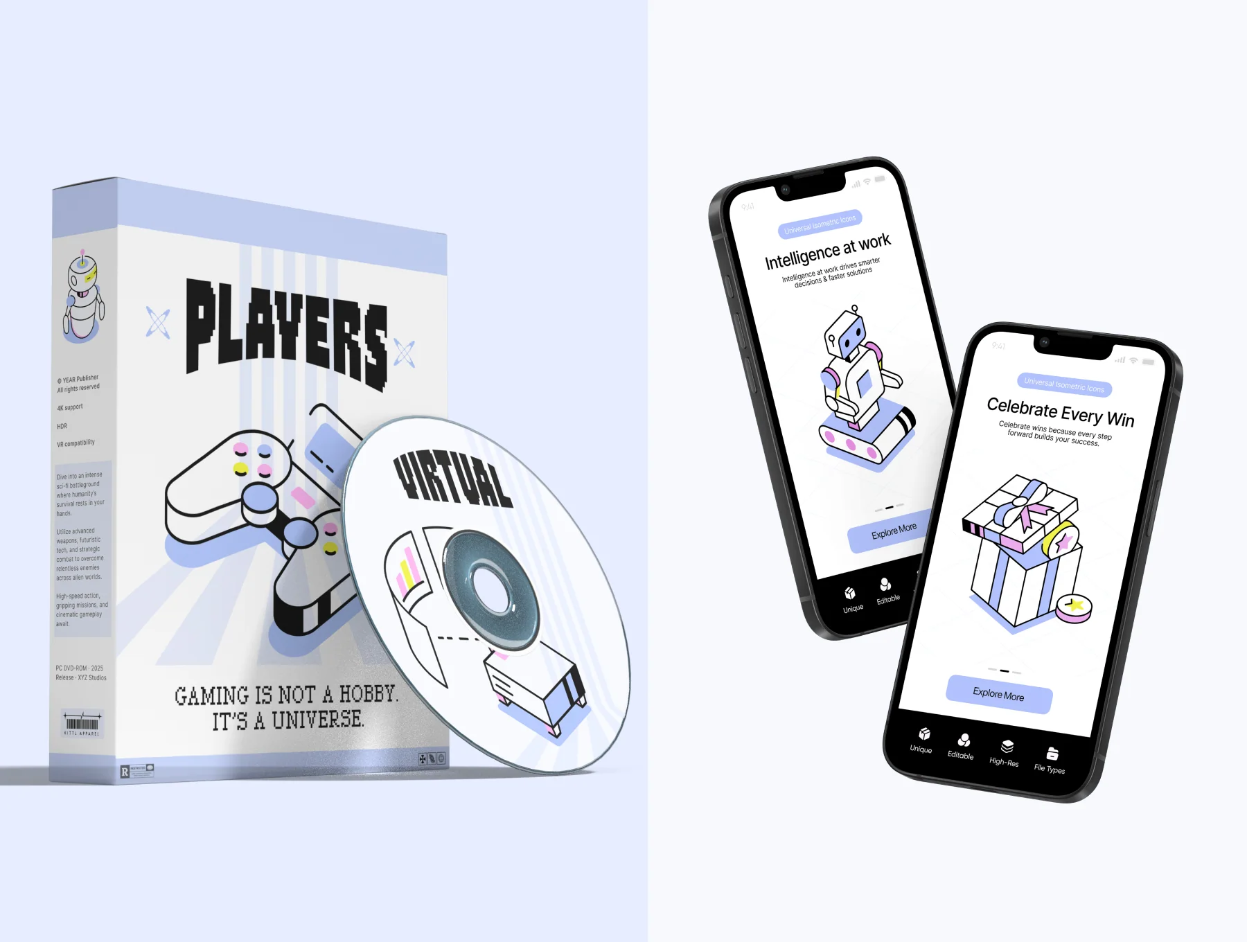 Universal Isometric Icons 5