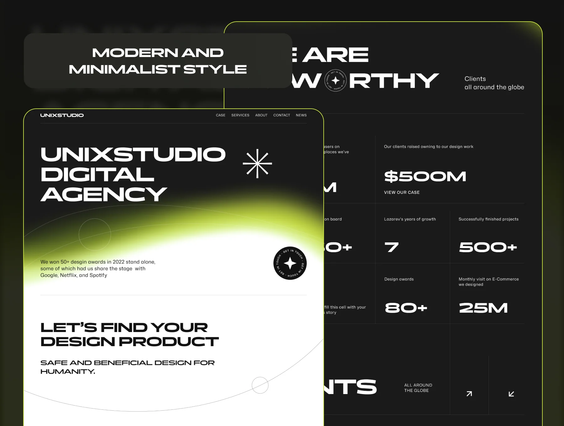 UNIX STUDIO - Digital Agency Website Templates 2