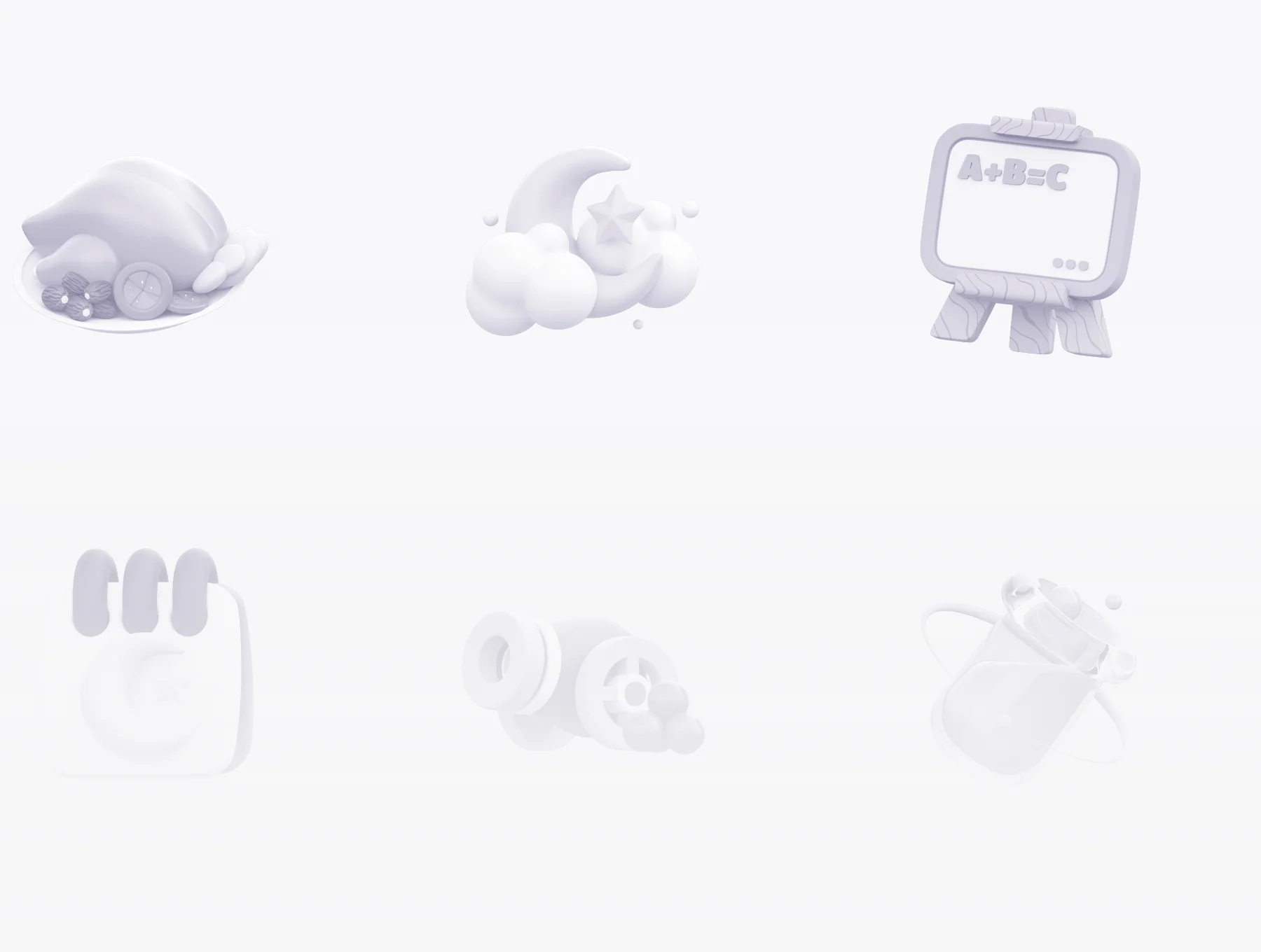 Unixx - Ramadan Kareem 3D Icon Set 5