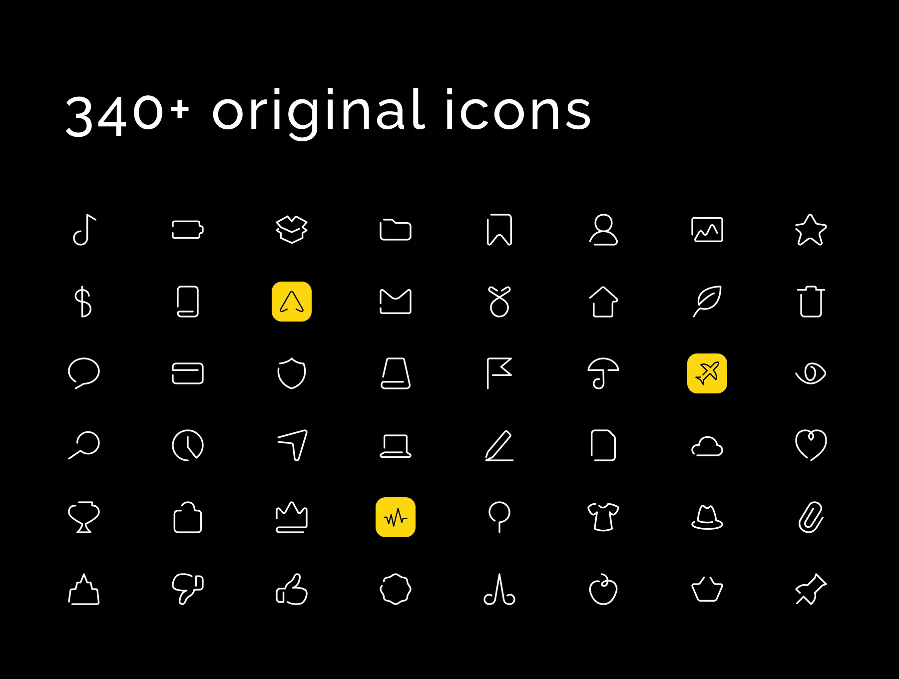 Unoline Icons Set 4