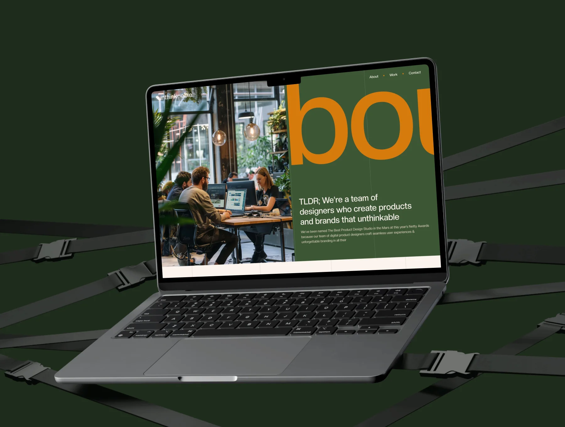 Unthinkable - Studio Design Landing Page 6