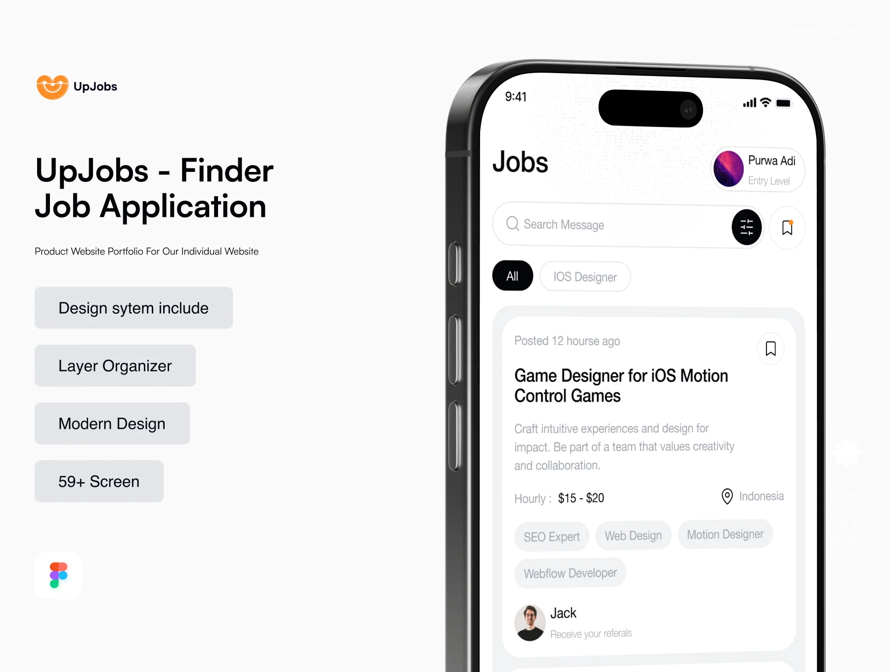 UpJobs - Finder Jobs Application