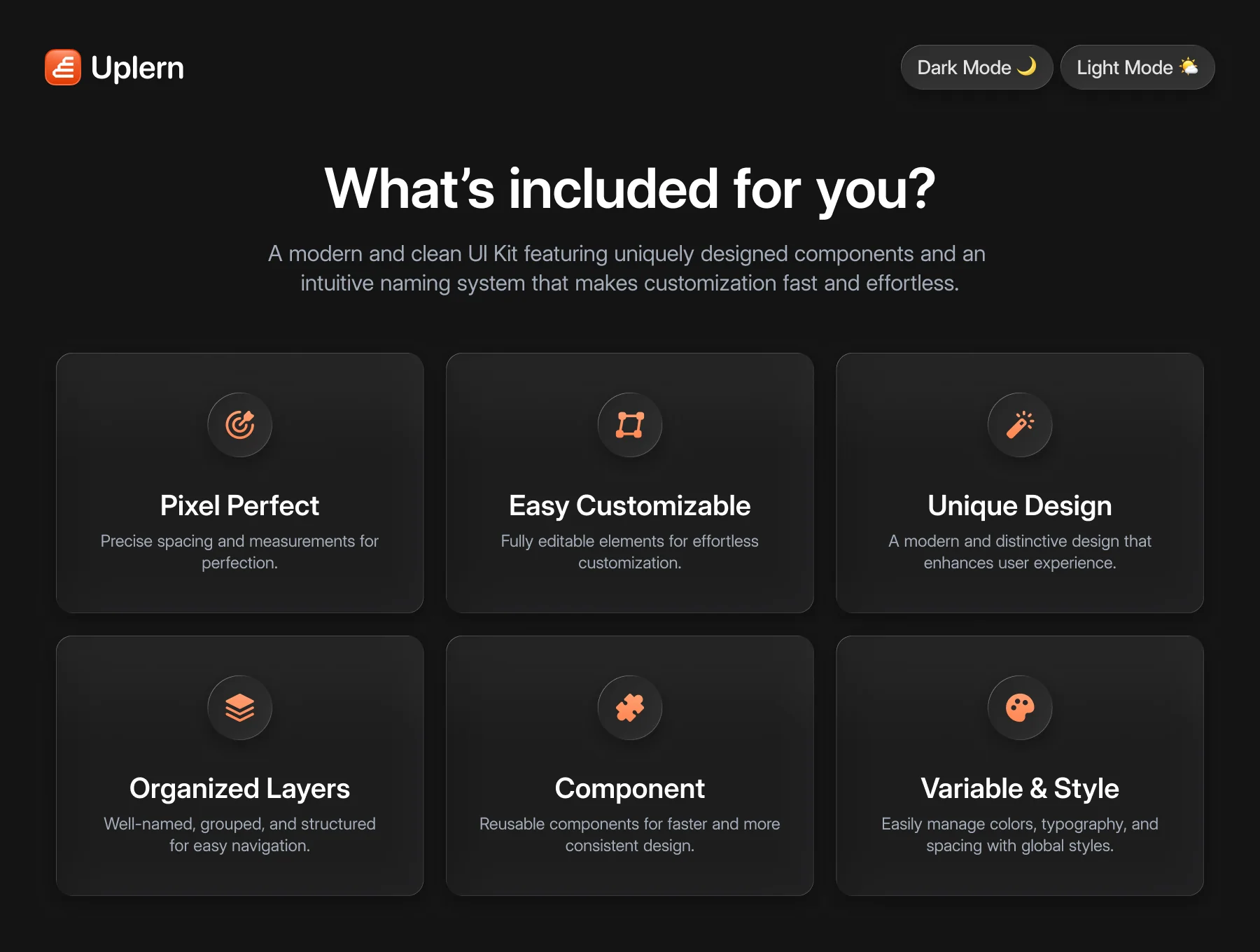 Uplern — AI Summary E‑Learning Apps UI KIT 2