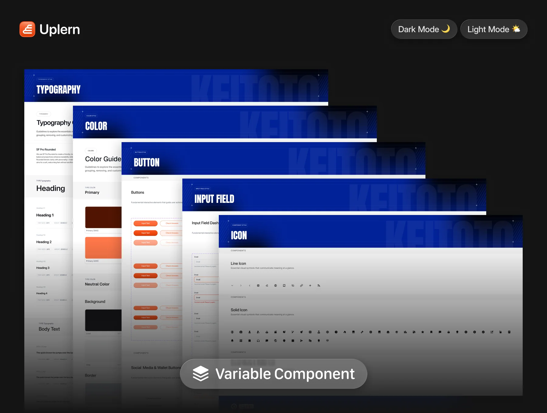Uplern — AI Summary E‑Learning Apps UI KIT 3