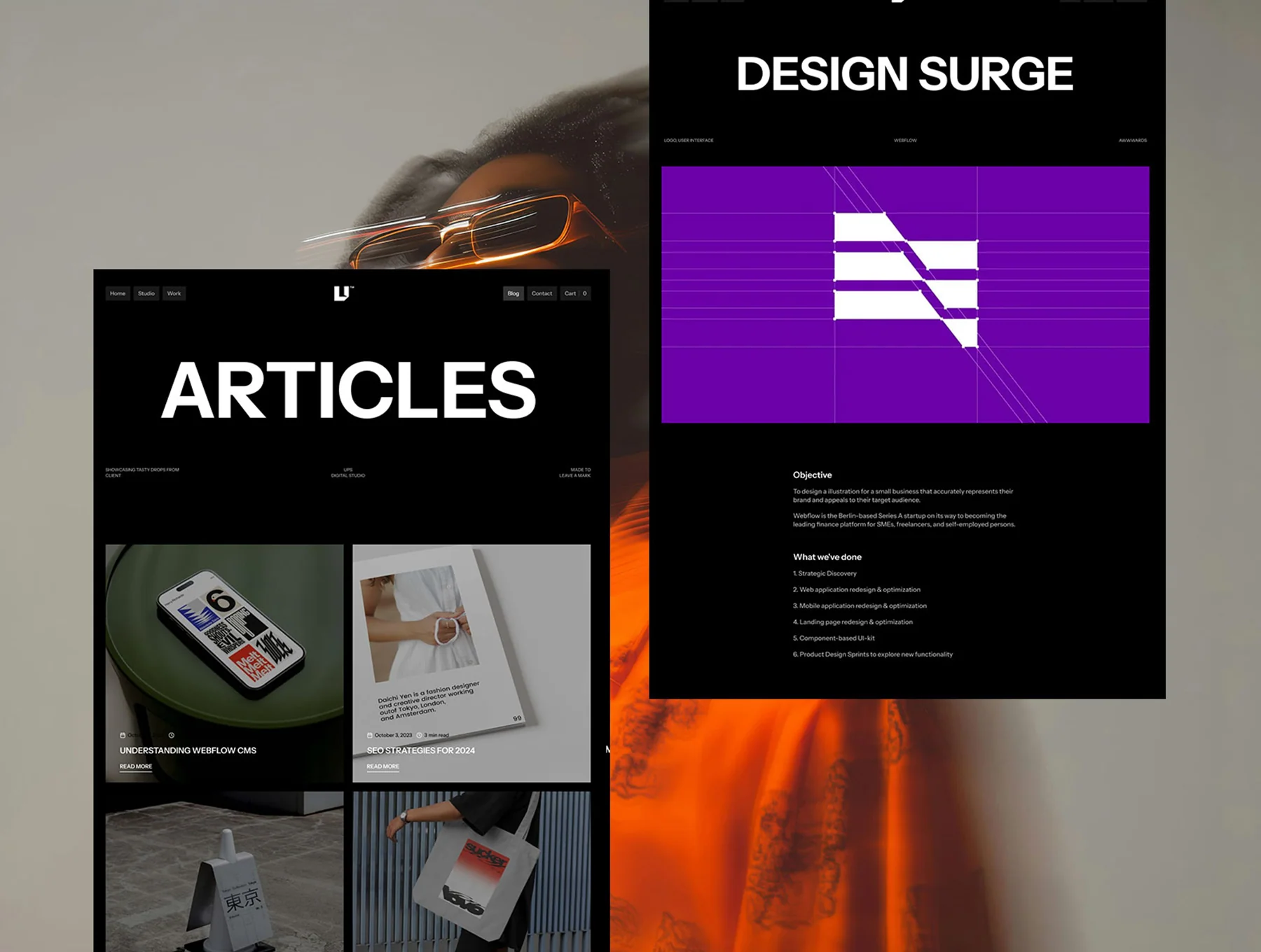 UPS - Webflow and Framer Template 4
