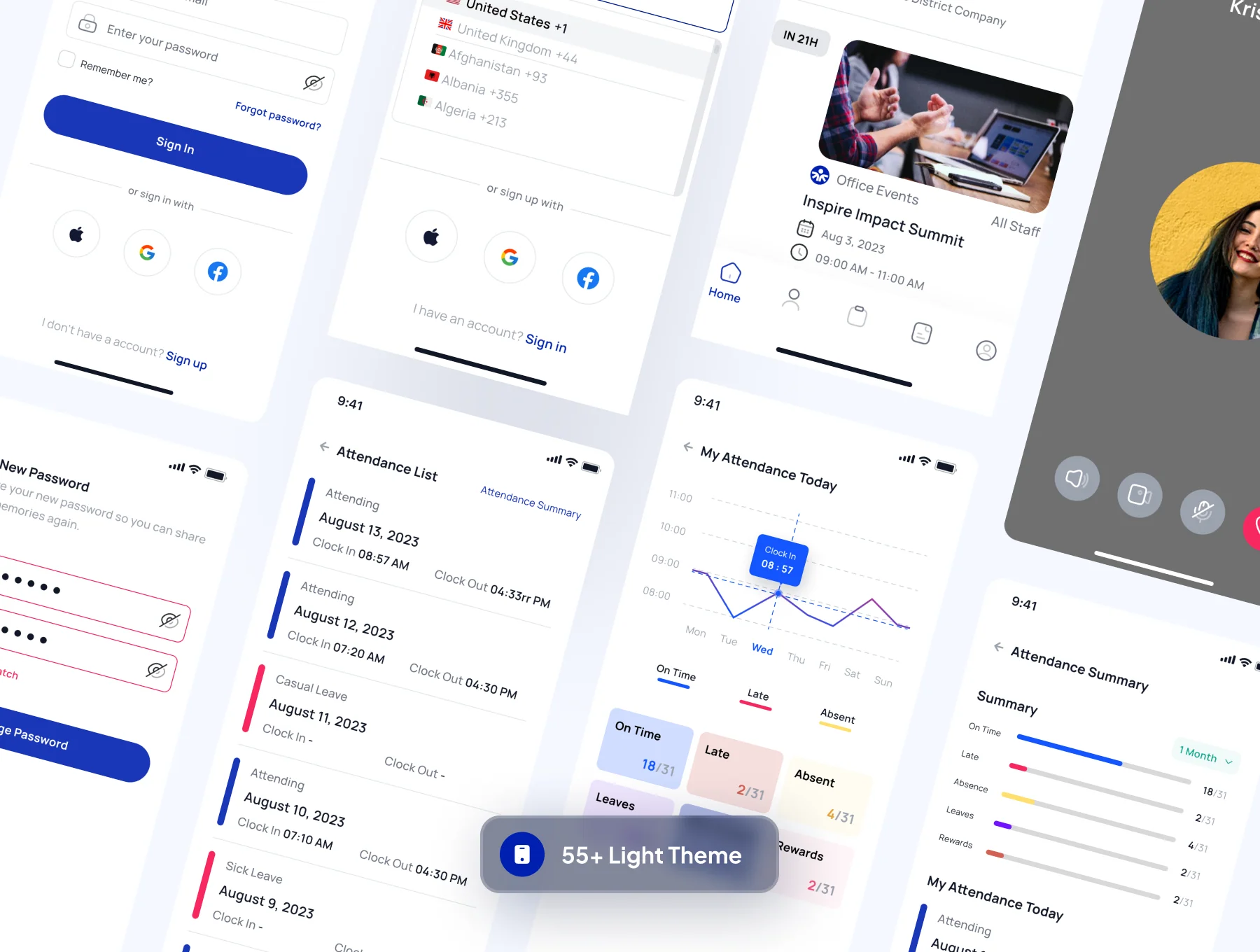 Upsen - HR Management App UI Kit 5