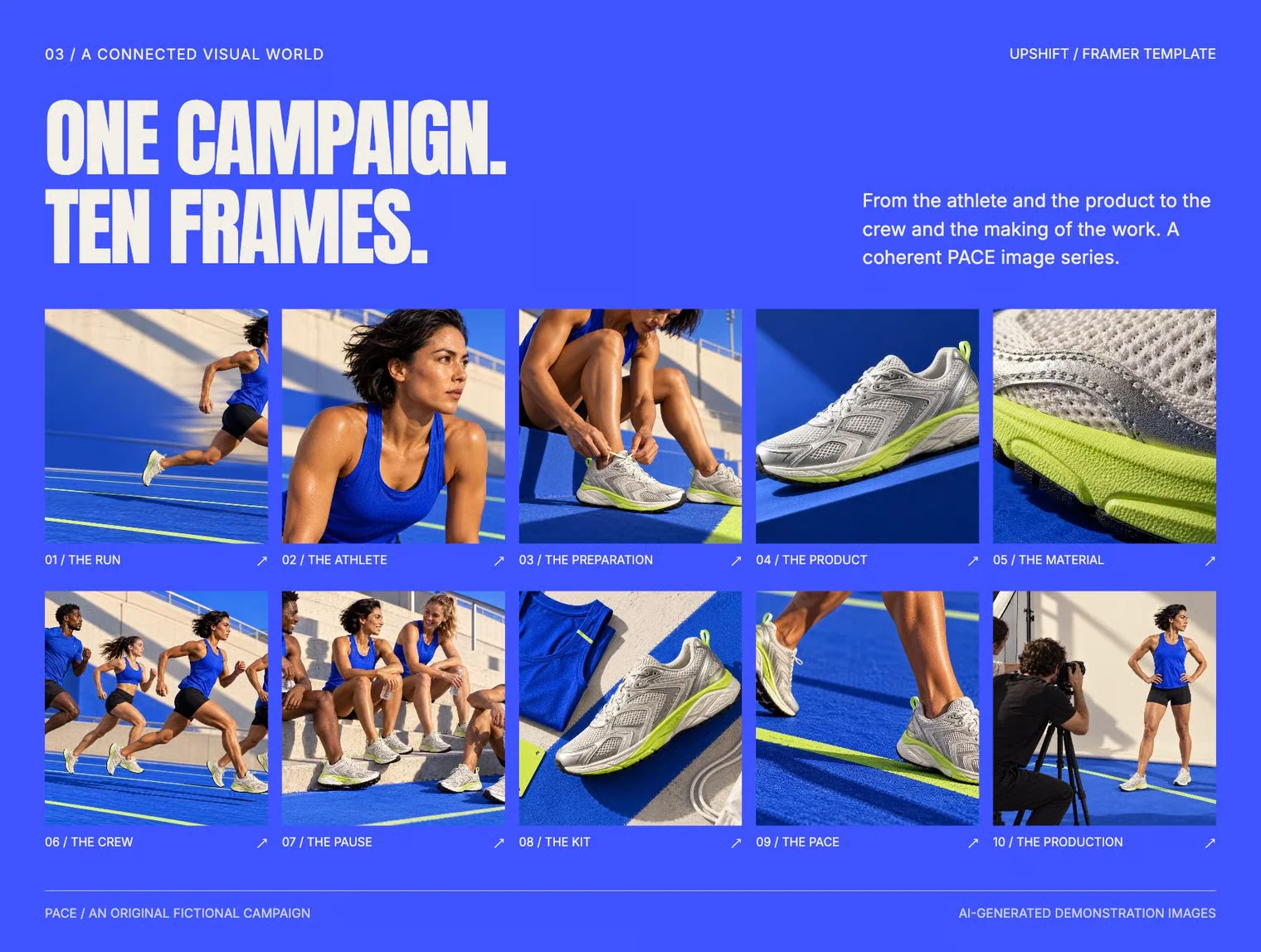 UPSHIFT Studio — Agency Framer Template 3