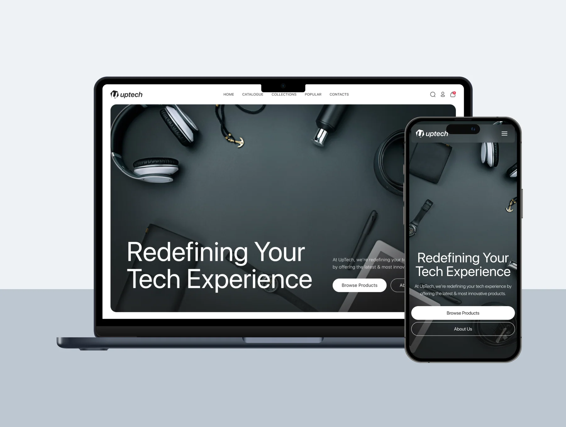Uptech - Ecommerce Website UI Kit 2