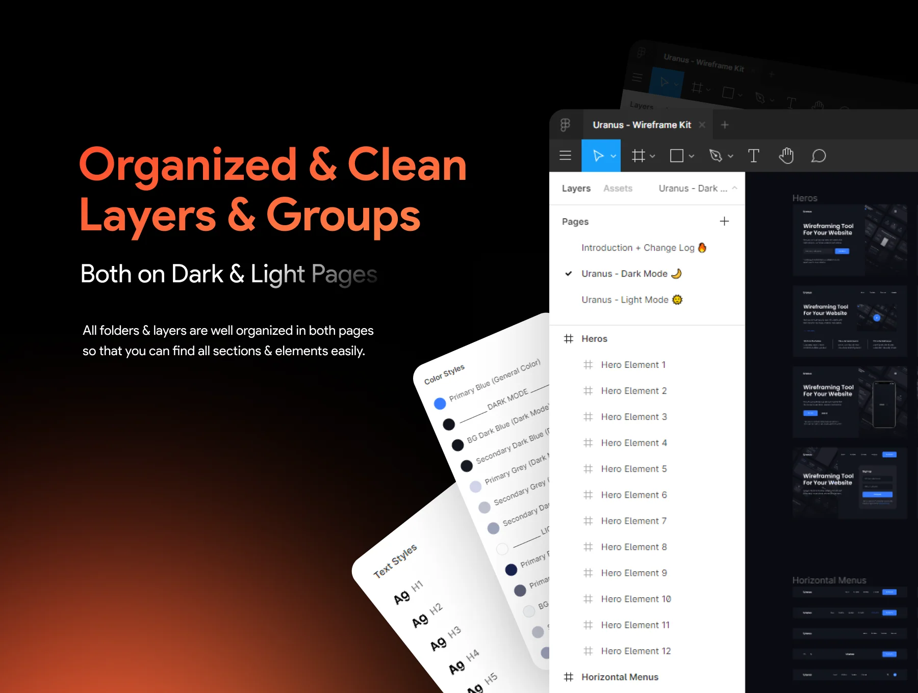 Uranus v1.3 - Wireframe Kit 7