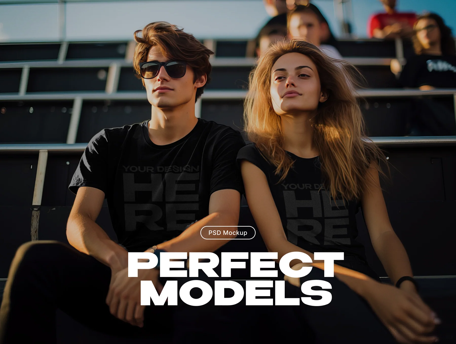 Urban Chic: Tshirt Mockups 2