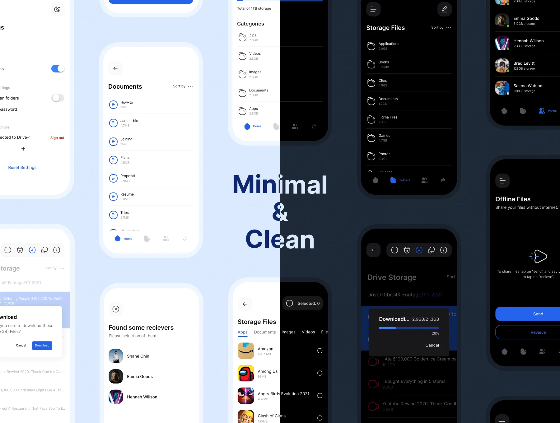 Urban Storage UI Kit