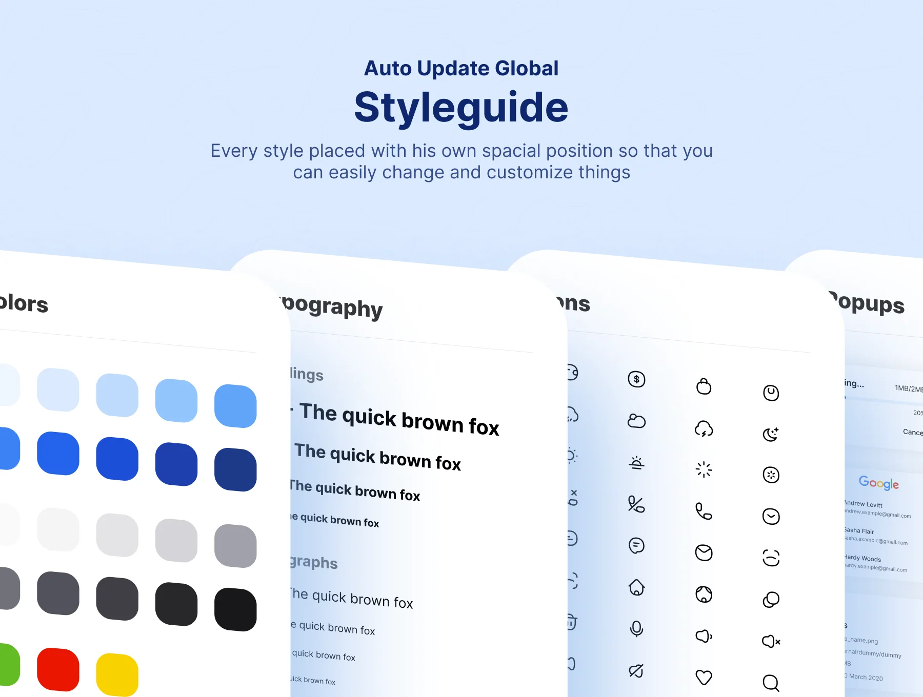 Urban Storage UI Kit 2