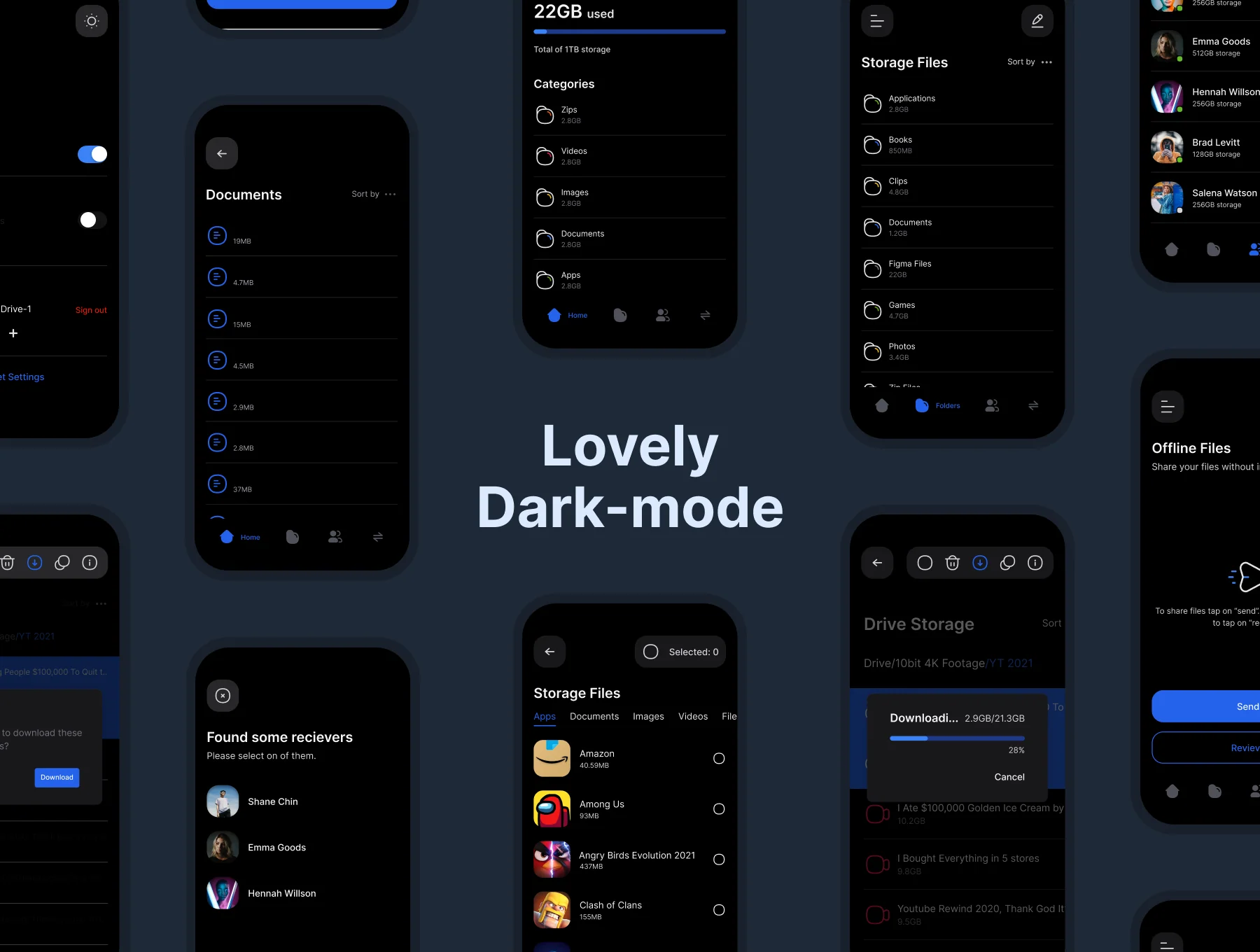 Urban Storage UI Kit 7