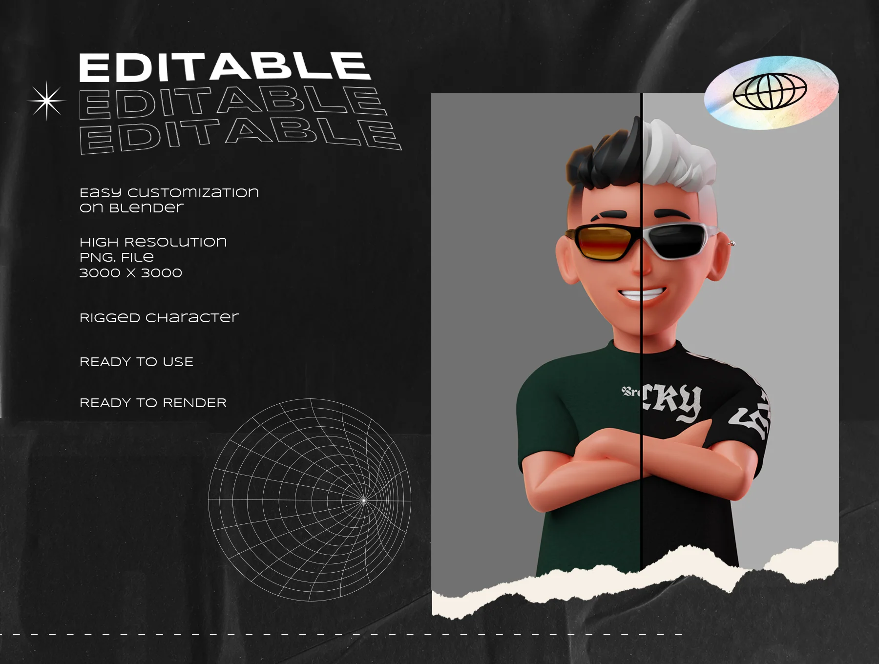 Urban Vibes - 3D Character Set 2