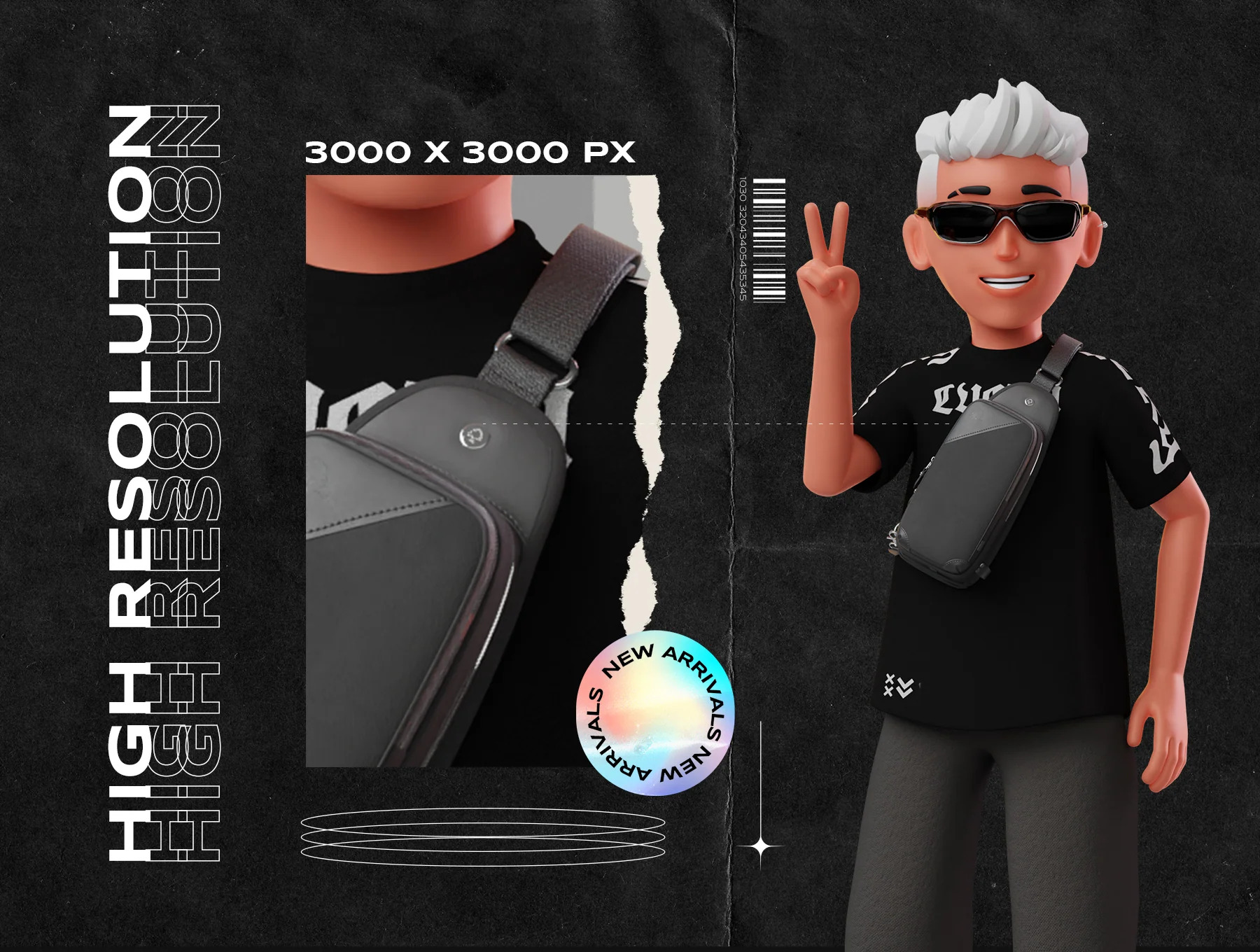 Urban Vibes - 3D Character Set 3