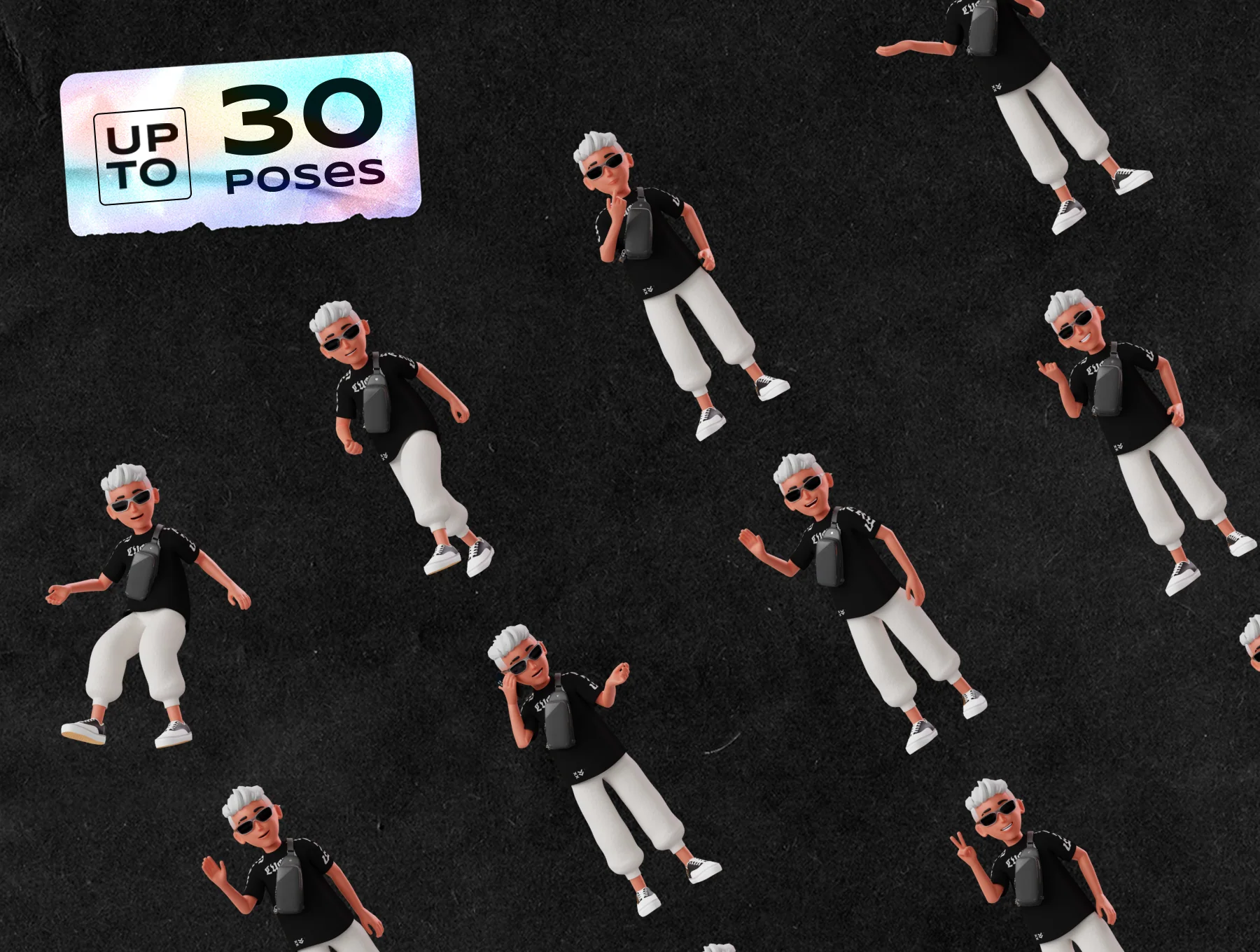 Urban Vibes - 3D Character Set 5