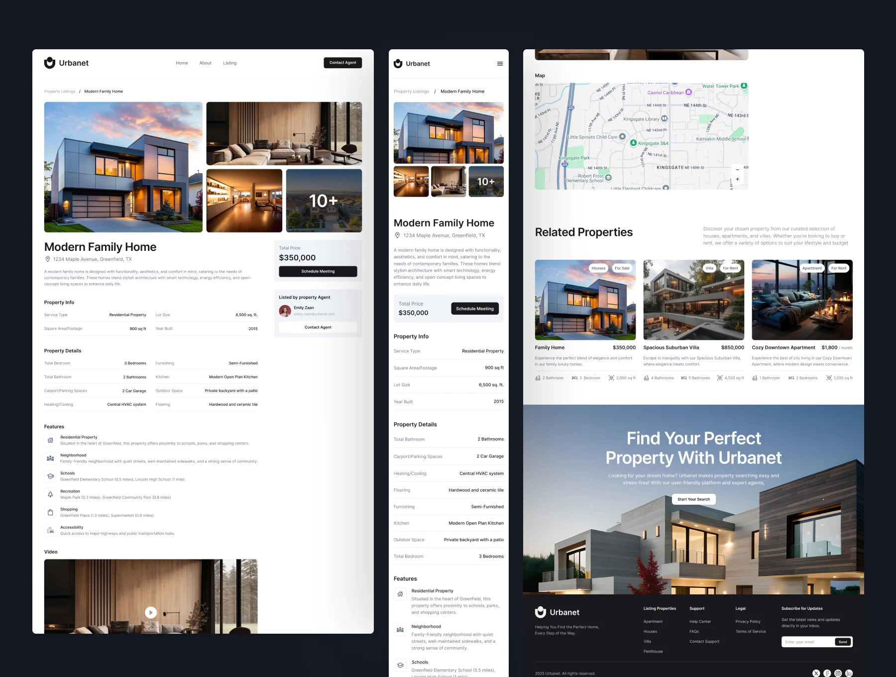 Urbanet - Real Estate Website 4