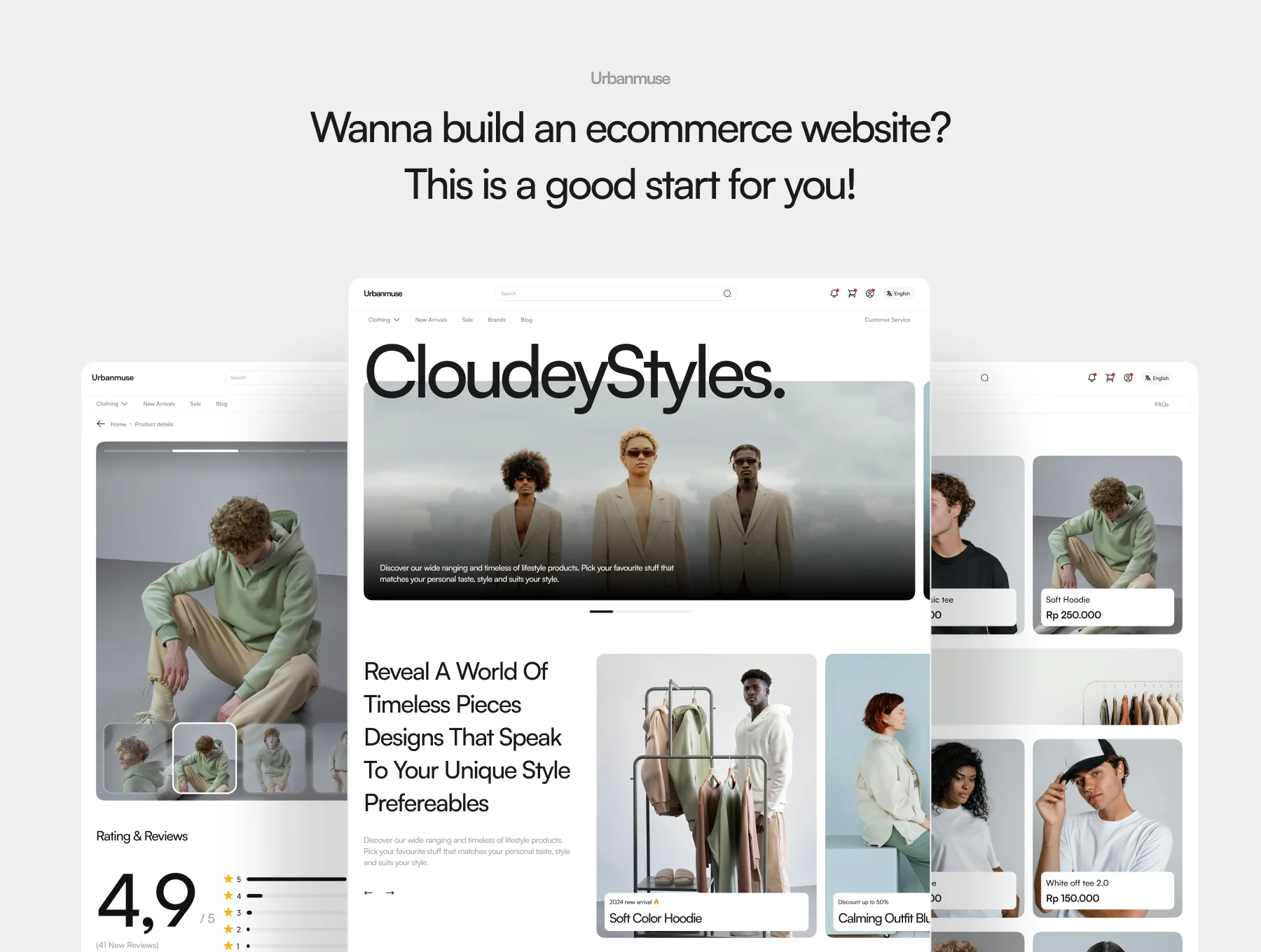 Urbanmuse: An E-commerce Platform for Fashion 2