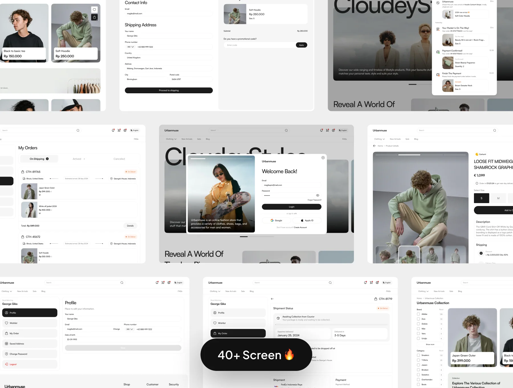 Urbanmuse: An E-commerce Platform for Fashion 3