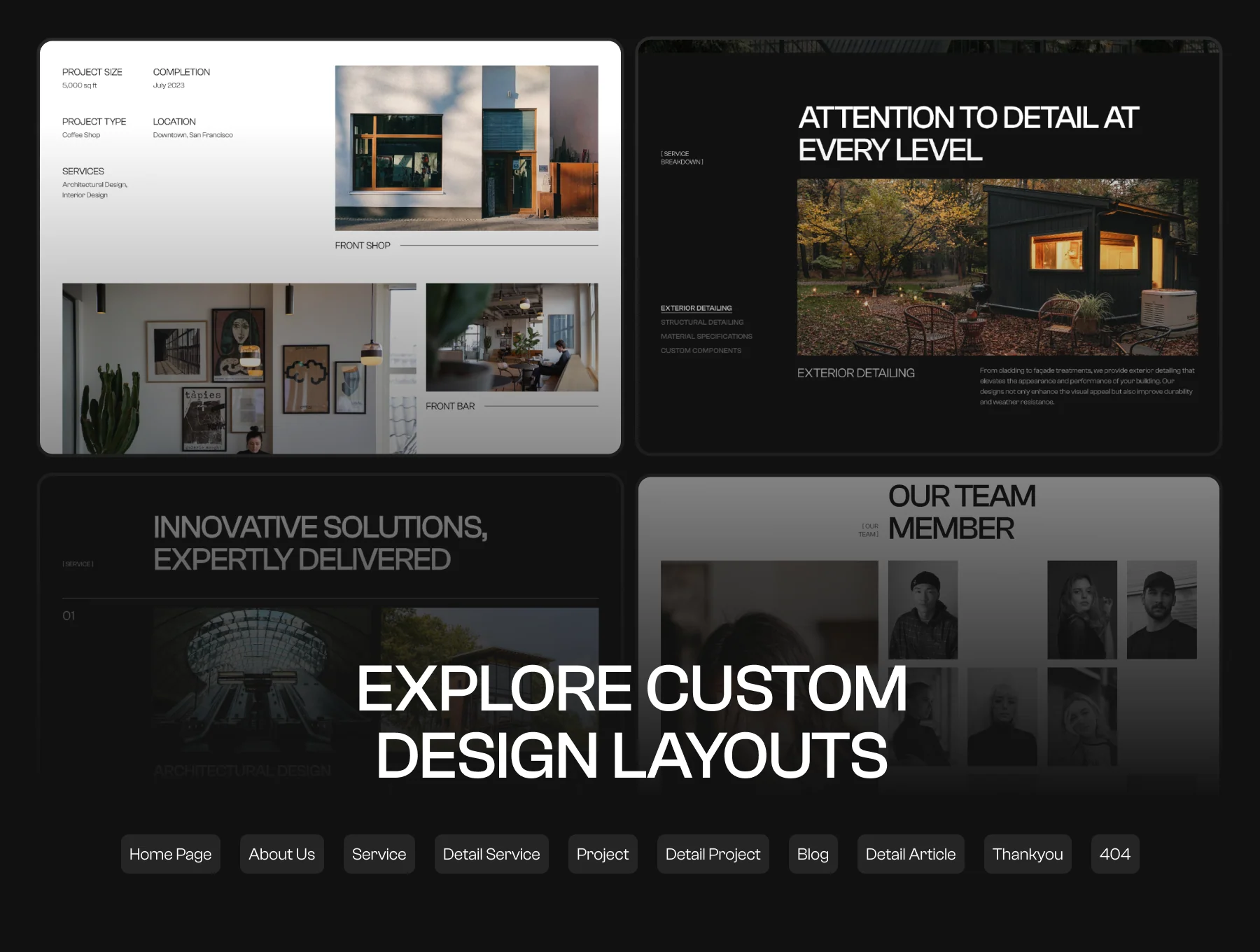 URBANNEST - Architecture Website 3