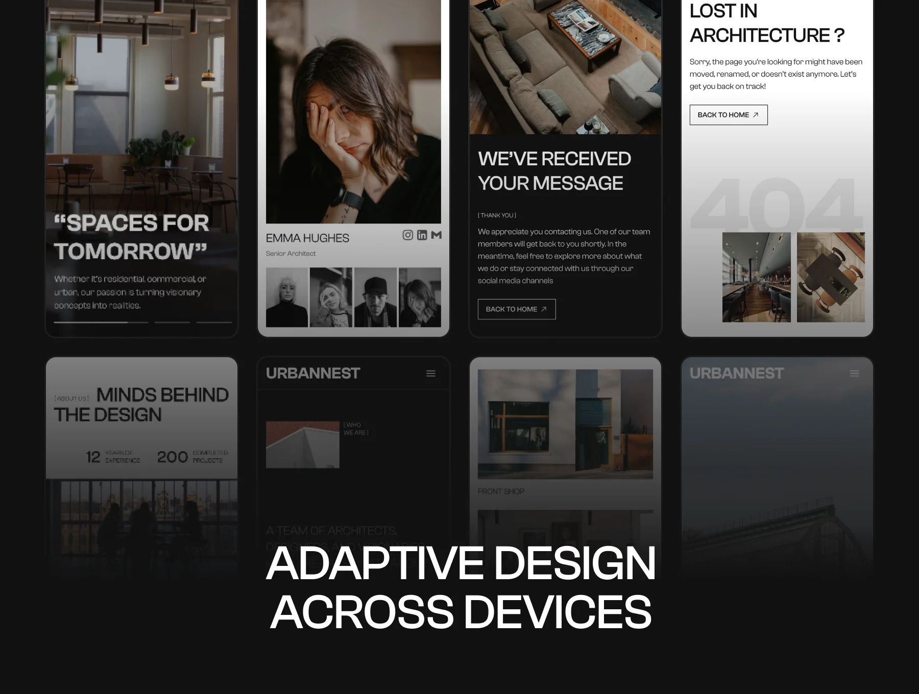 URBANNEST - Architecture Website 4